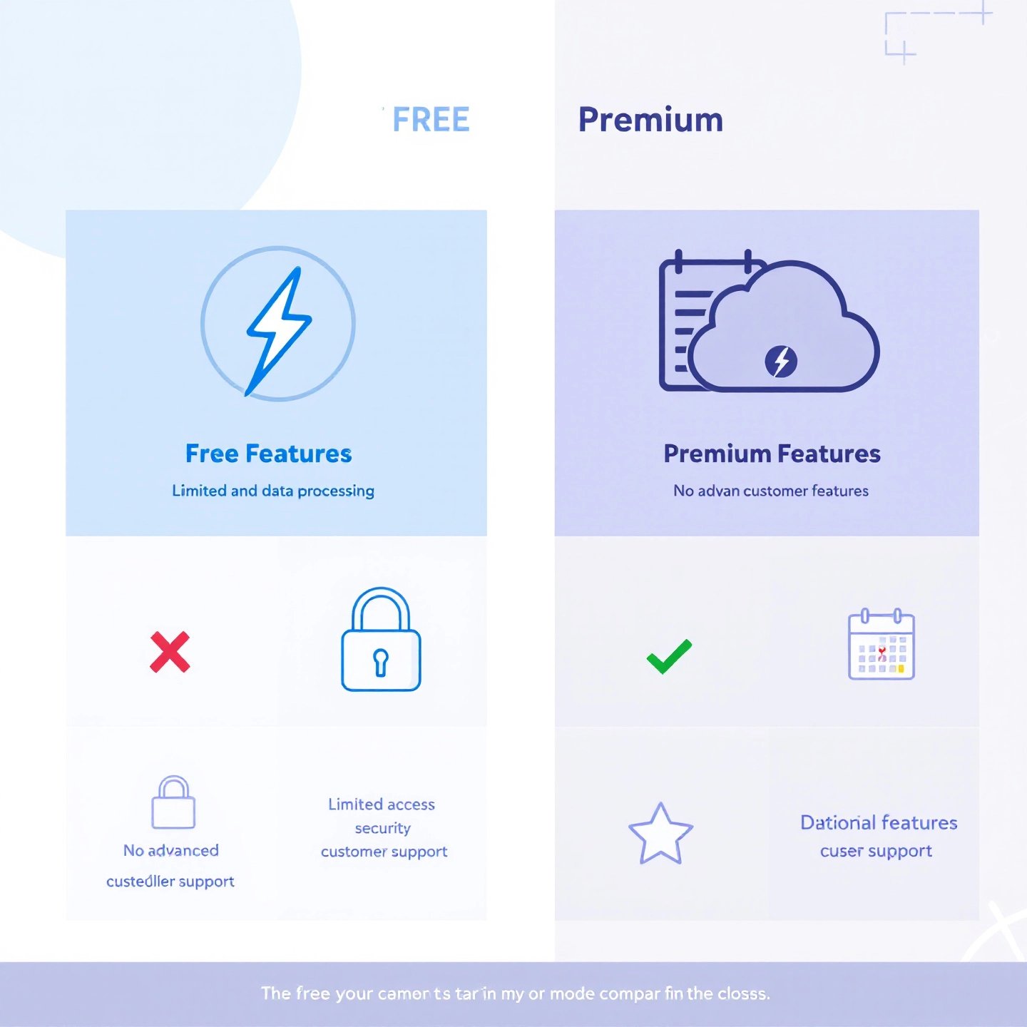comparing features of free versus premium ai writing platforms