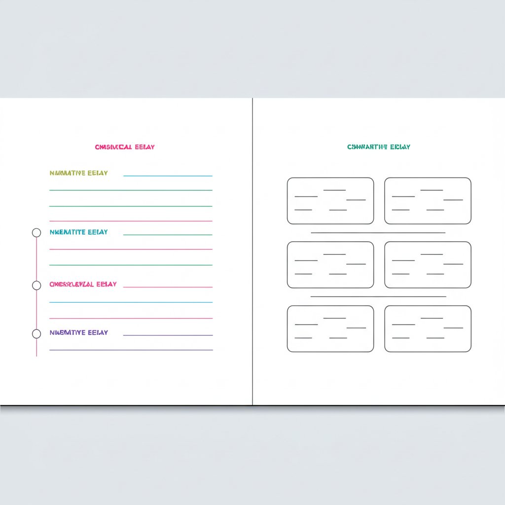 outline formats for narrative and comparative essays