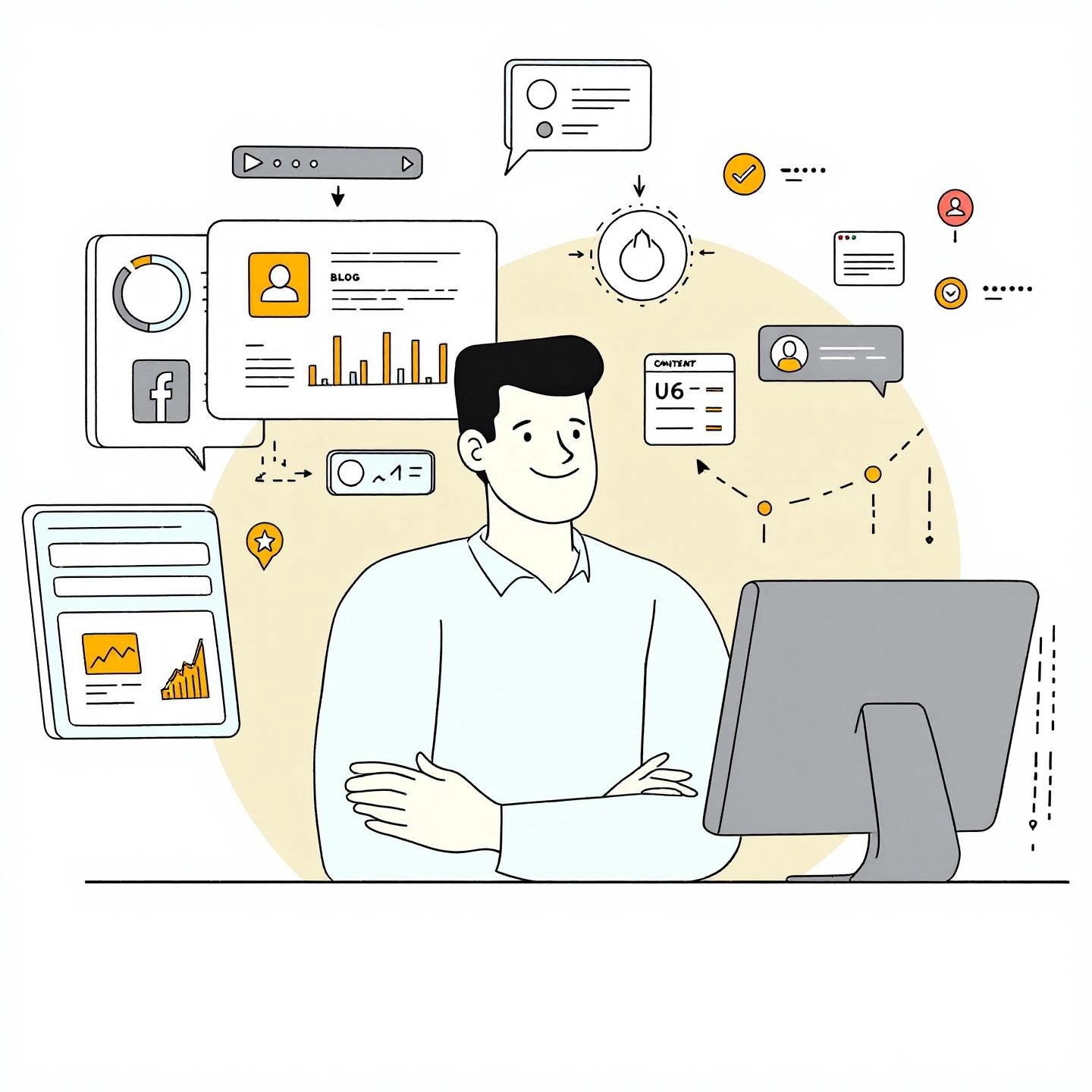 a content marketing specialist driving business growth through digital strategy