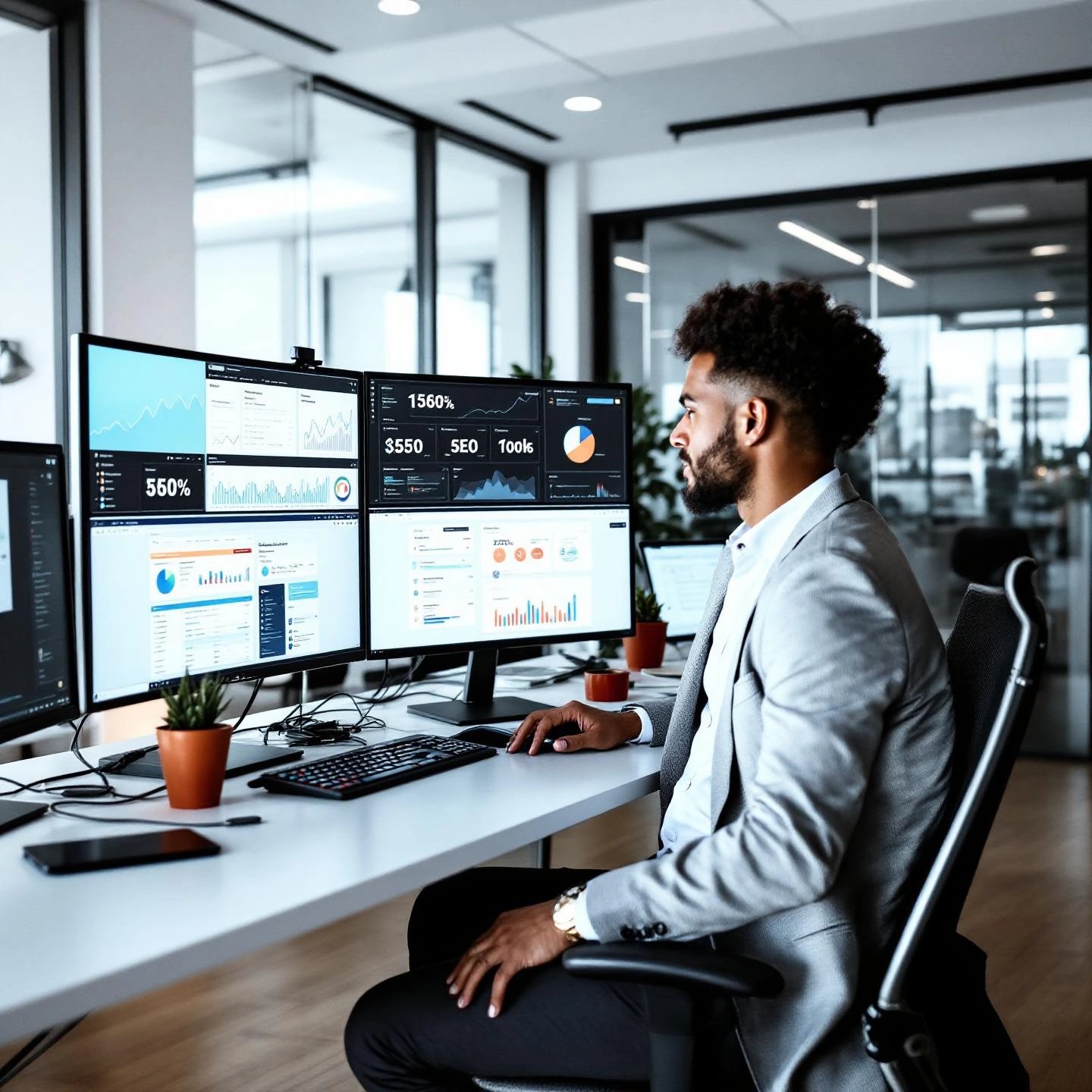 a content marketing specialist managing multiple digital marketing tasks