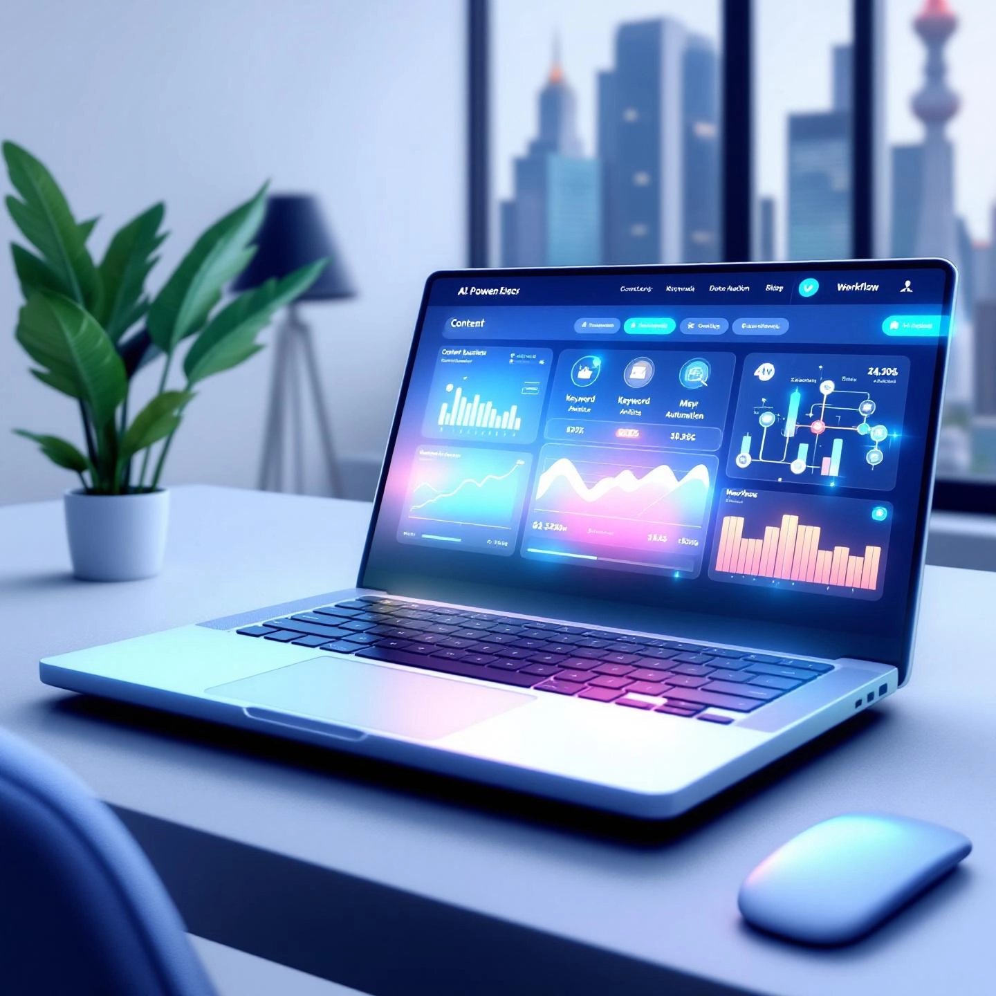 ai driven platform streamlining saas content creation
