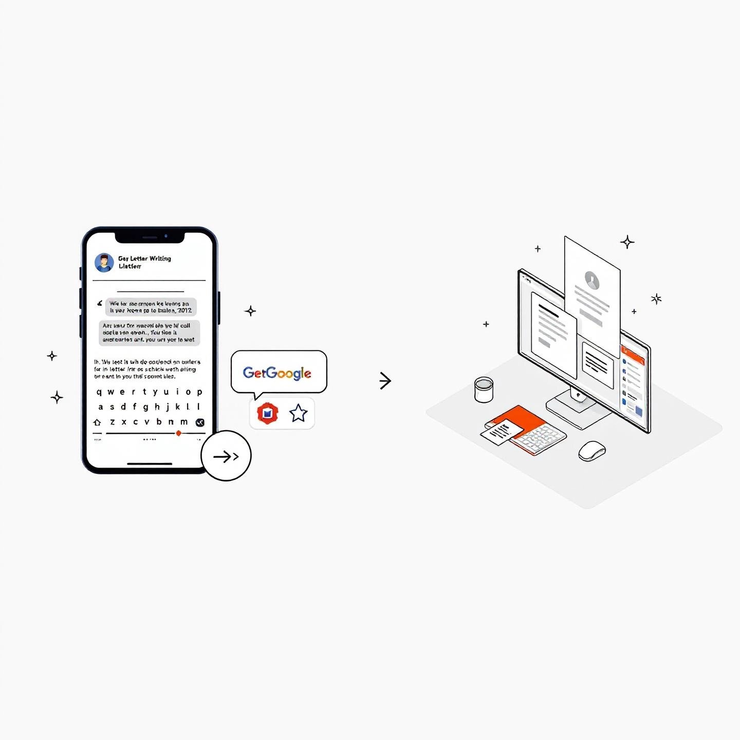 compare mobile apps and web platforms to match your letter writing needs