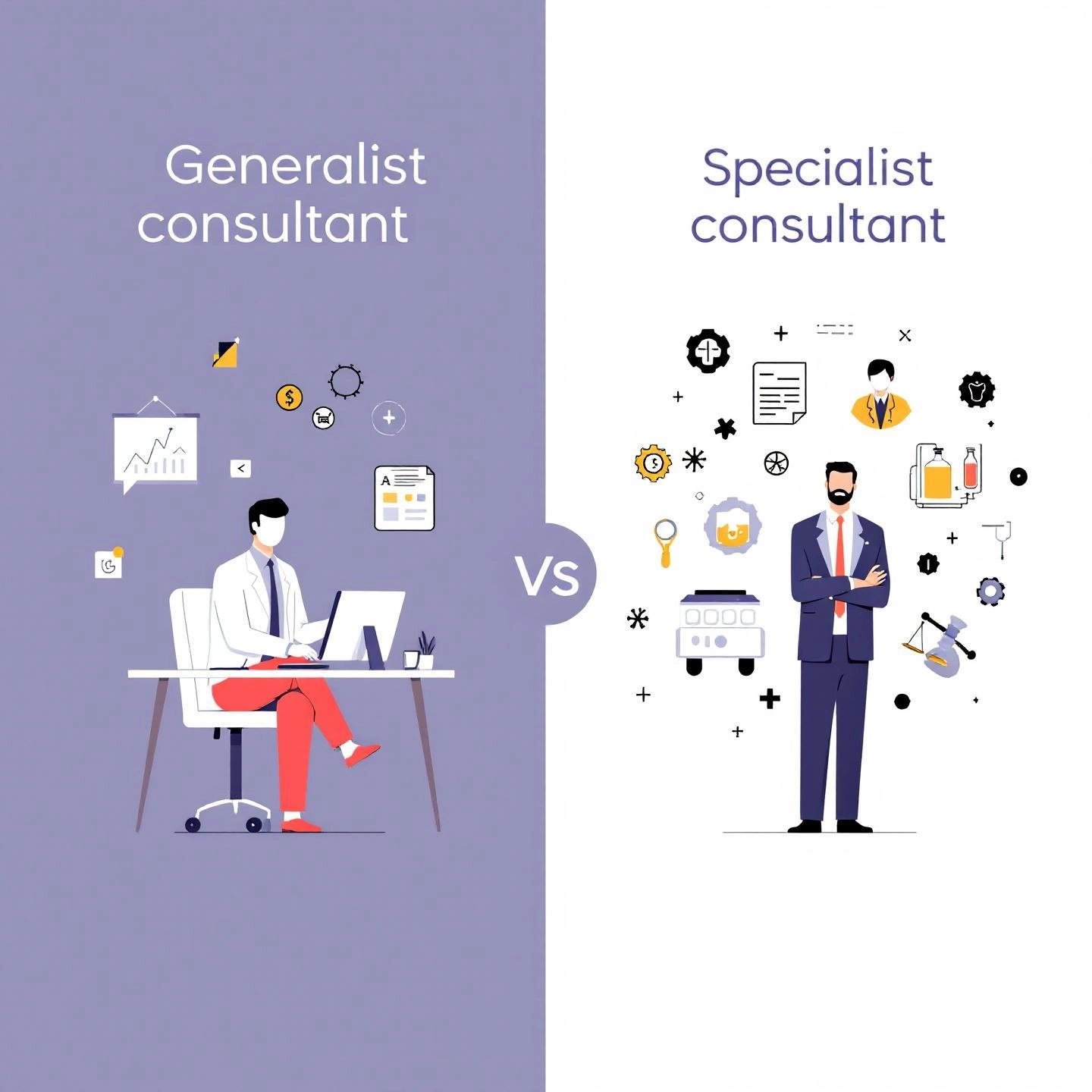 comparing generalist and specialist content marketing consultants for industry fit