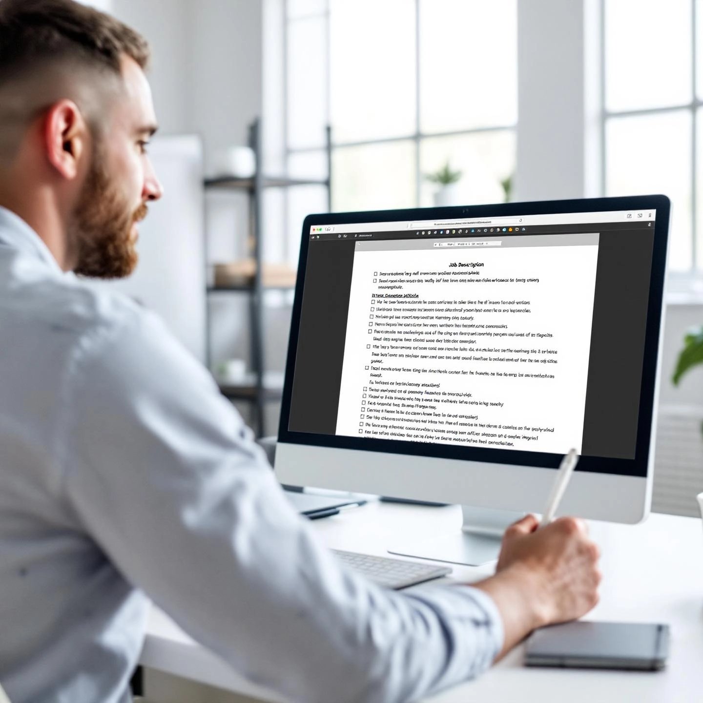 crafting an effective job description for a content marketing specialist
