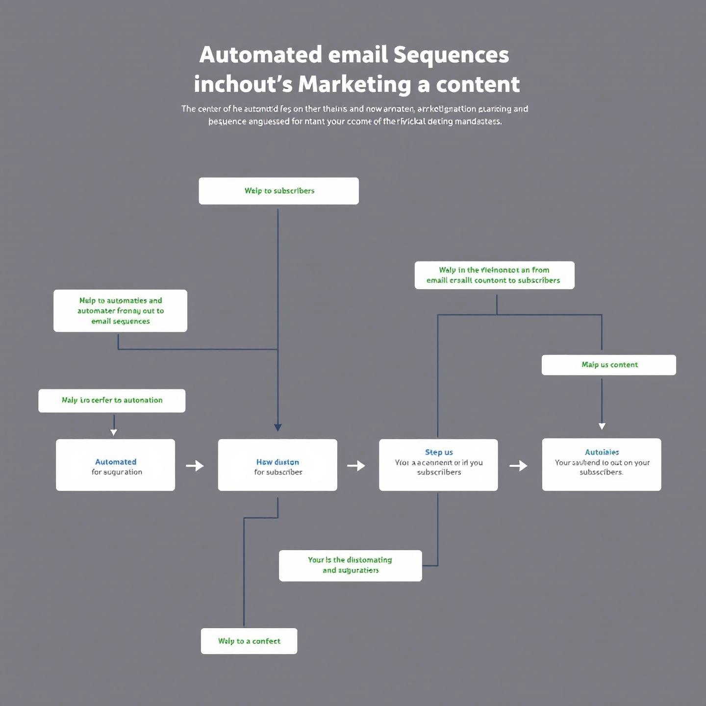 depicting automated workflows for efficient content distribution