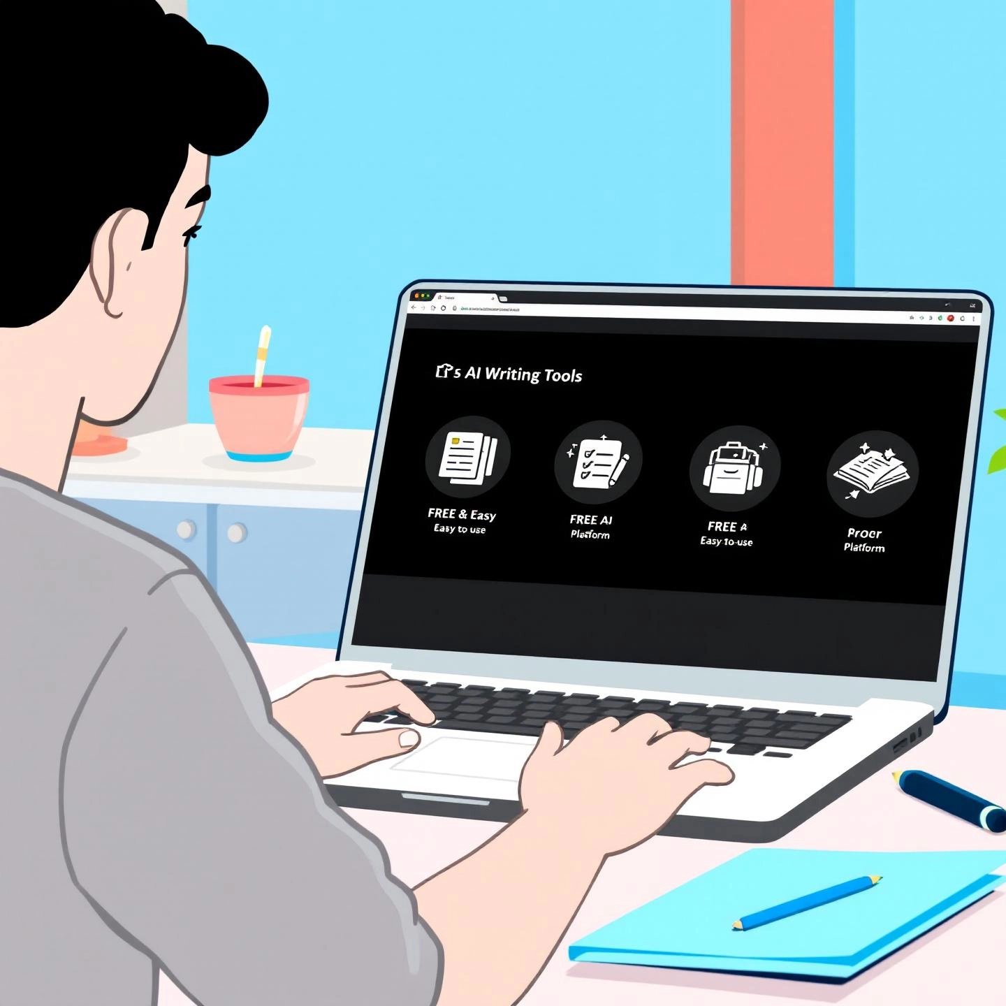 exploring free ai writing tools for drafting your first book