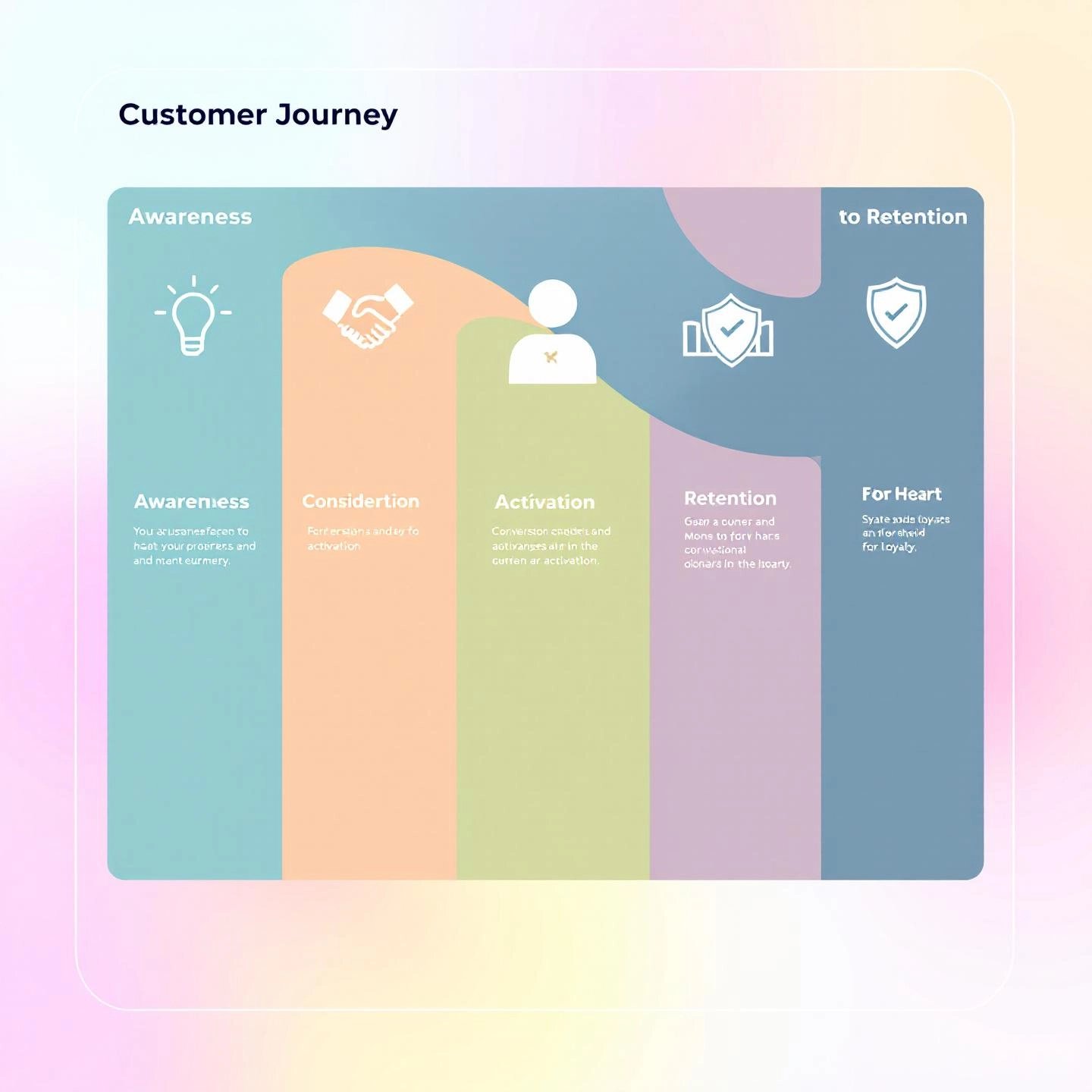 visual representation of the saas customer lifecycle in content strategy