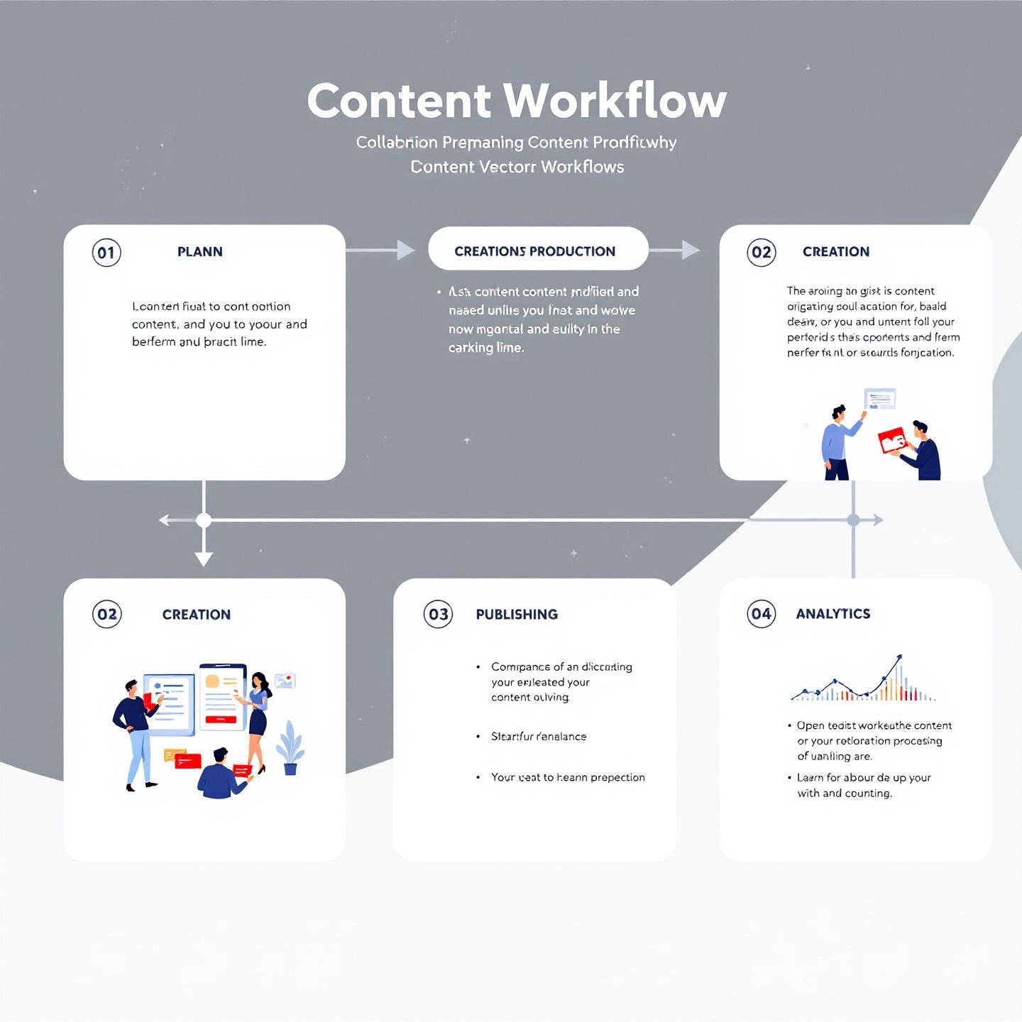 visualizing a scalable content marketing workflow for sustainable startup growth