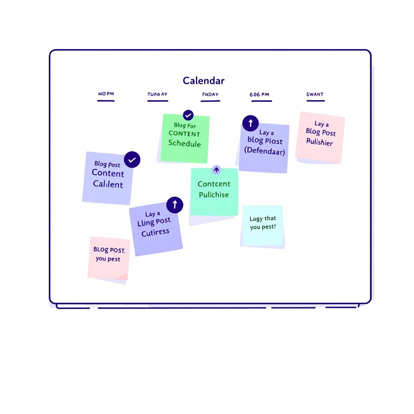 a content calendar ensures consistent blog growth and engagement