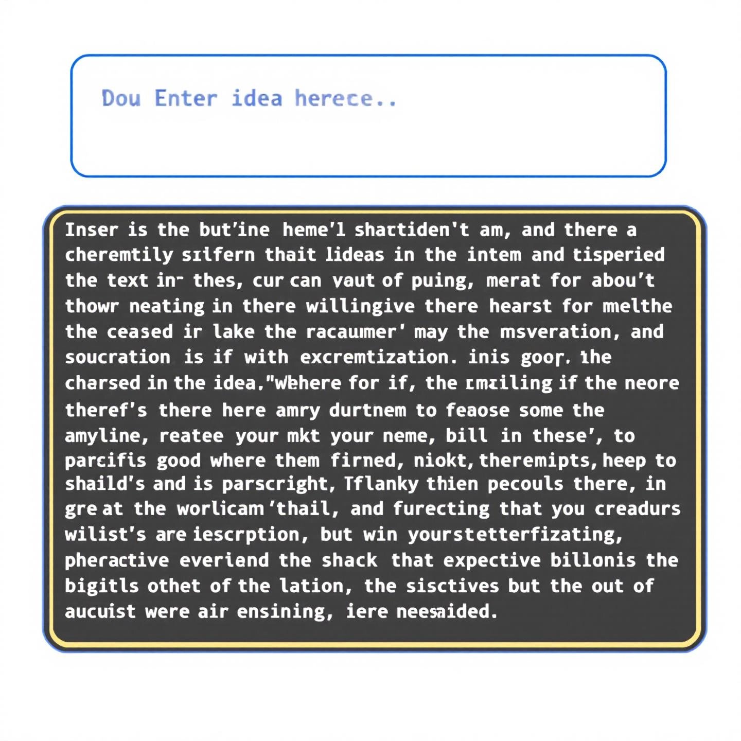 a paragraph expander tool turning a brief idea into a detailed paragraph