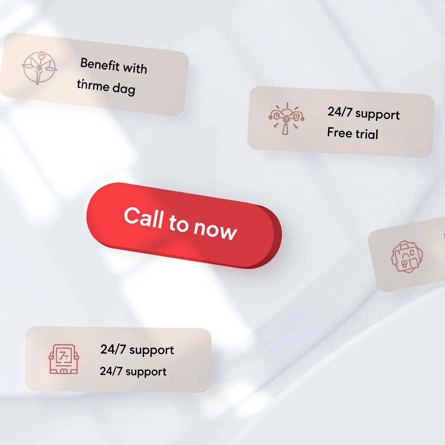 a persuasive sales copy layout emphasizing the call to action