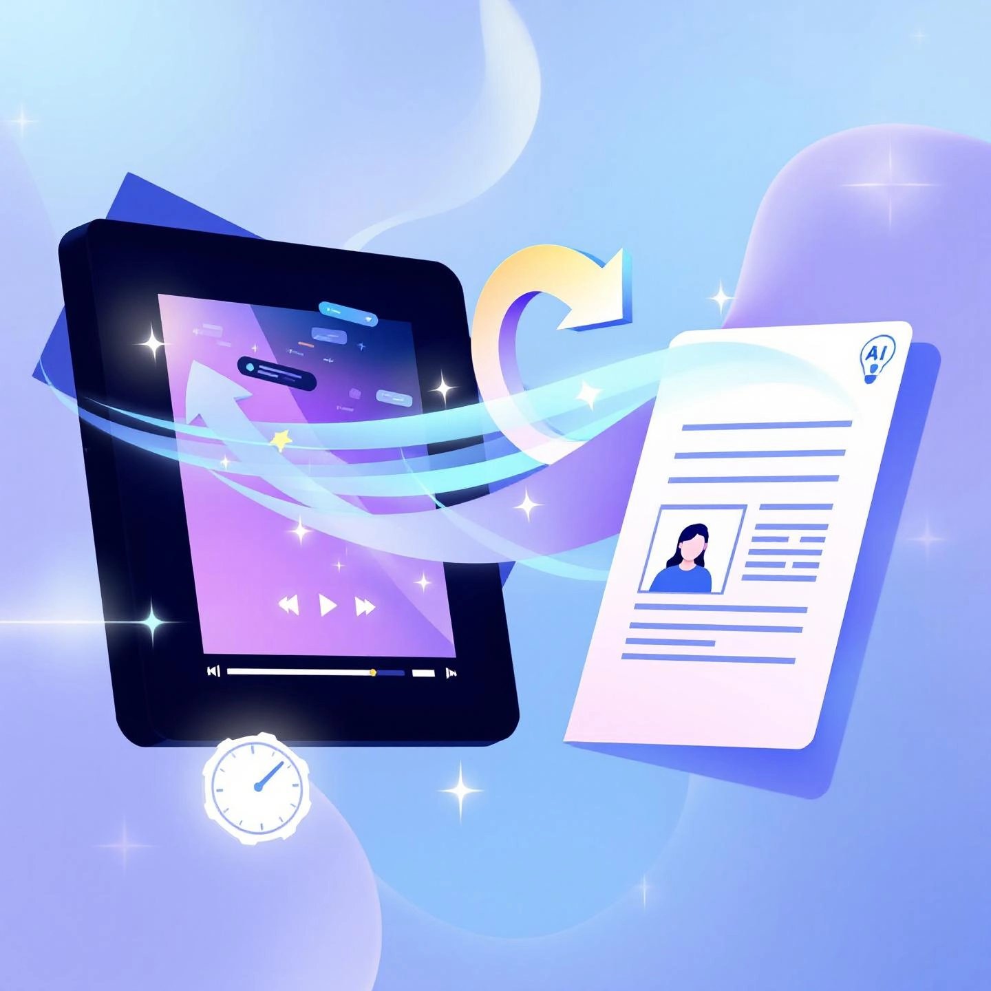 ai enables seamless conversion of videos into engaging blog articles