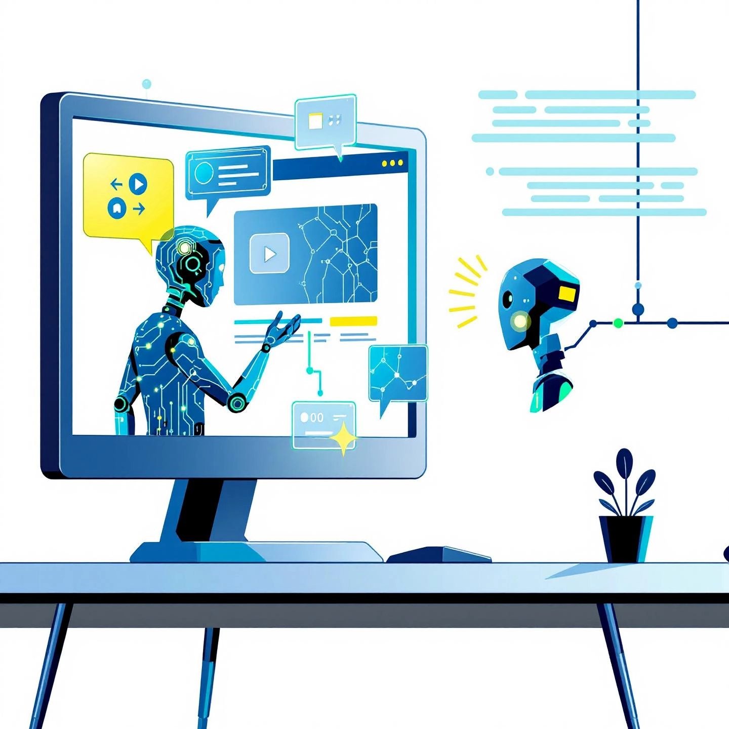 ai extracting answers and summaries from business video content