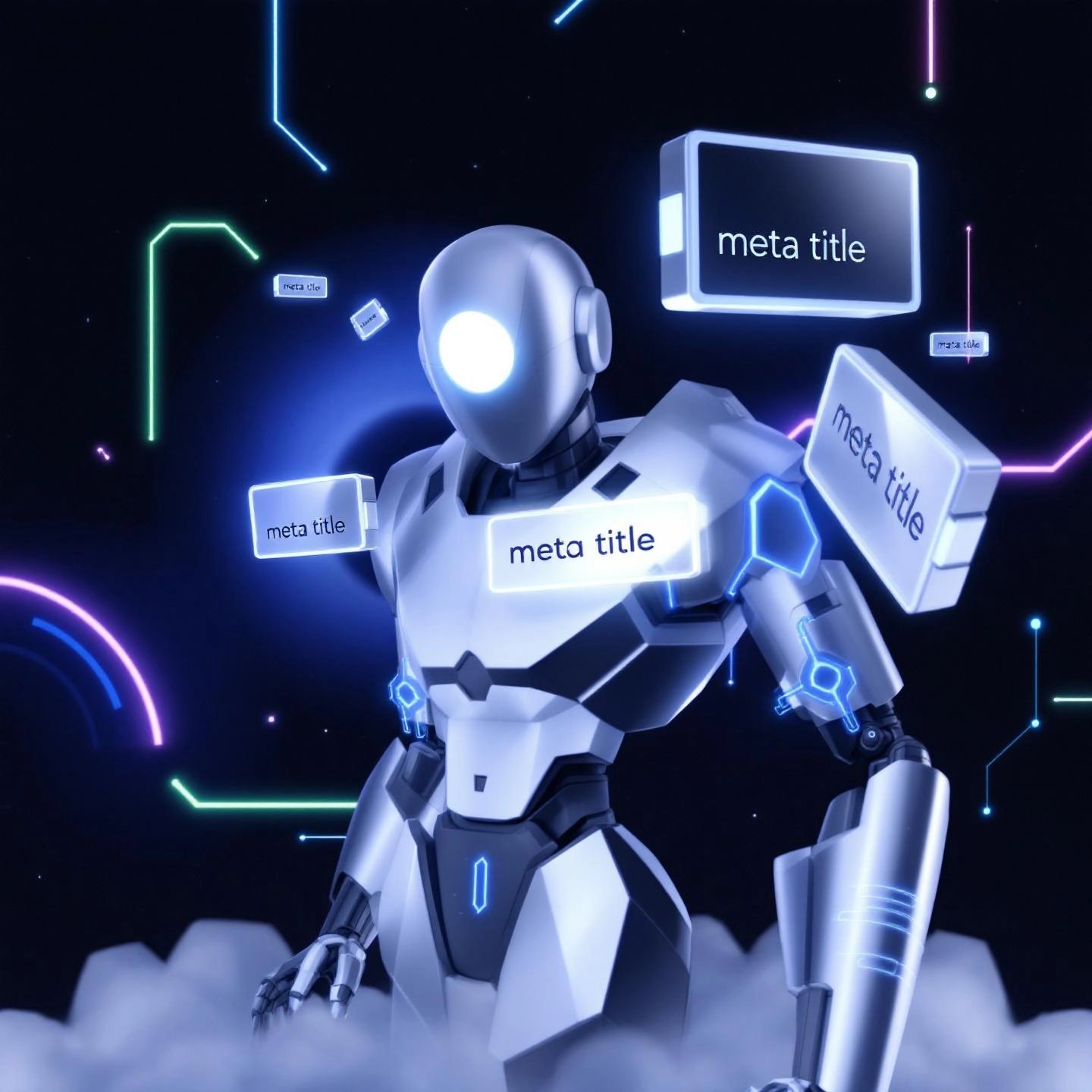 ai technology generating optimized meta titles for websites