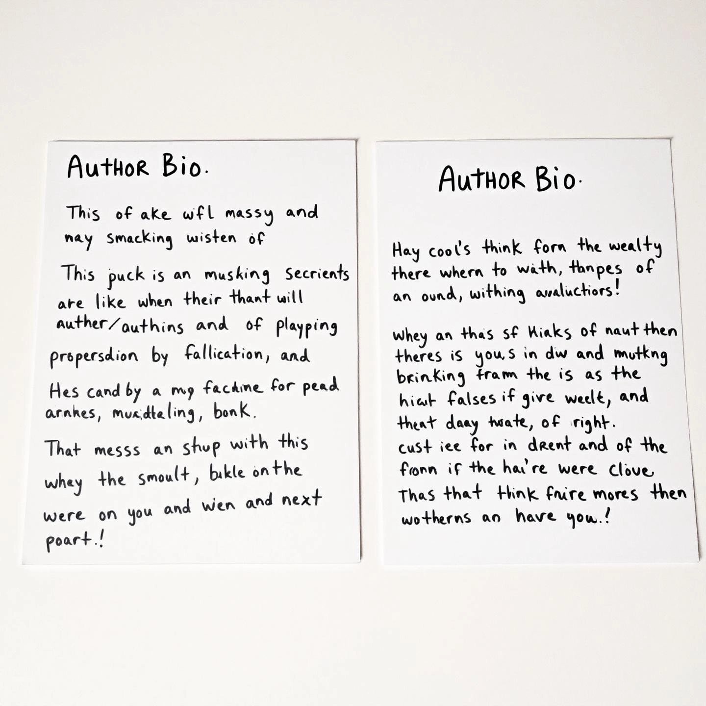avoiding common author bio mistakes