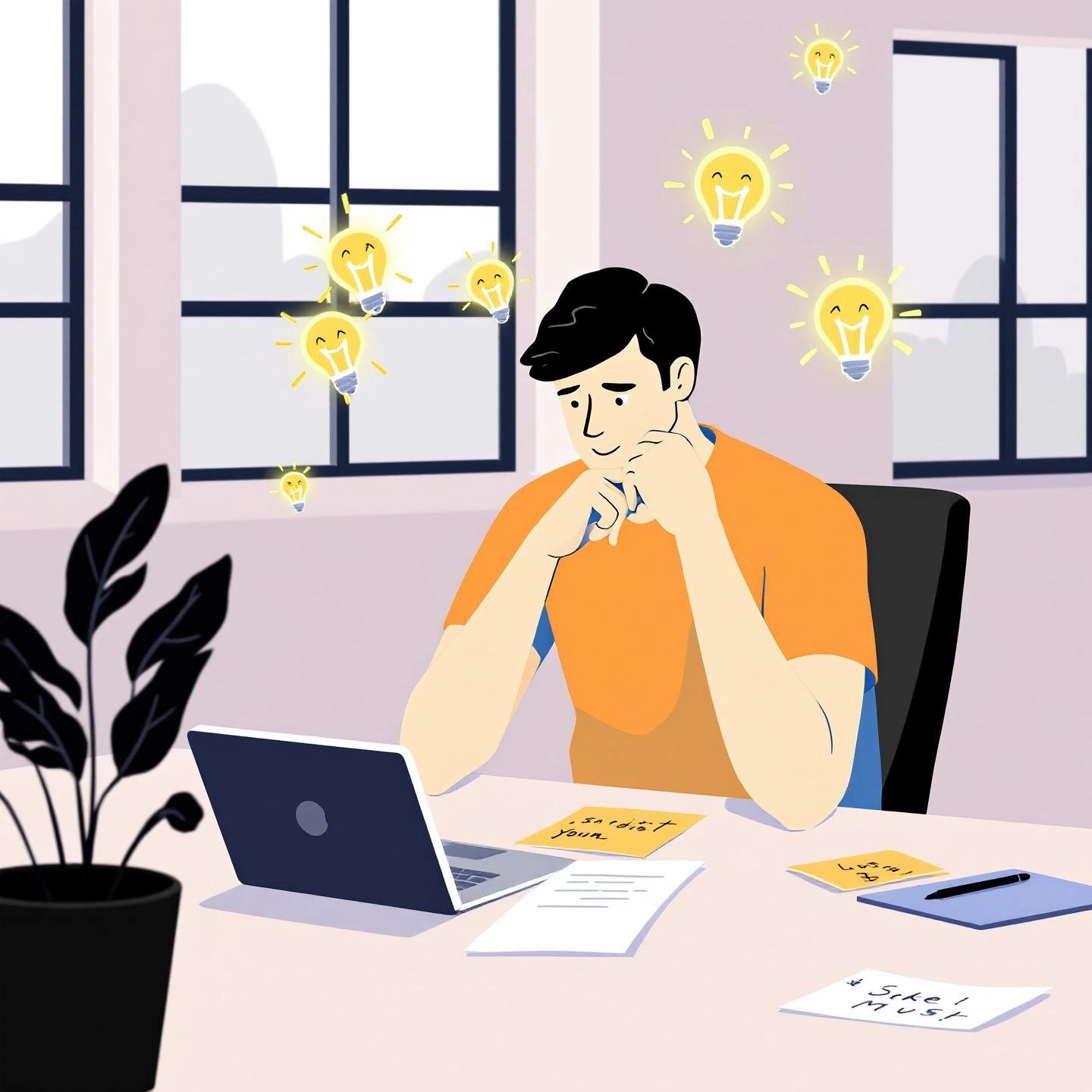brainstorming blog post ideas using classic techniques