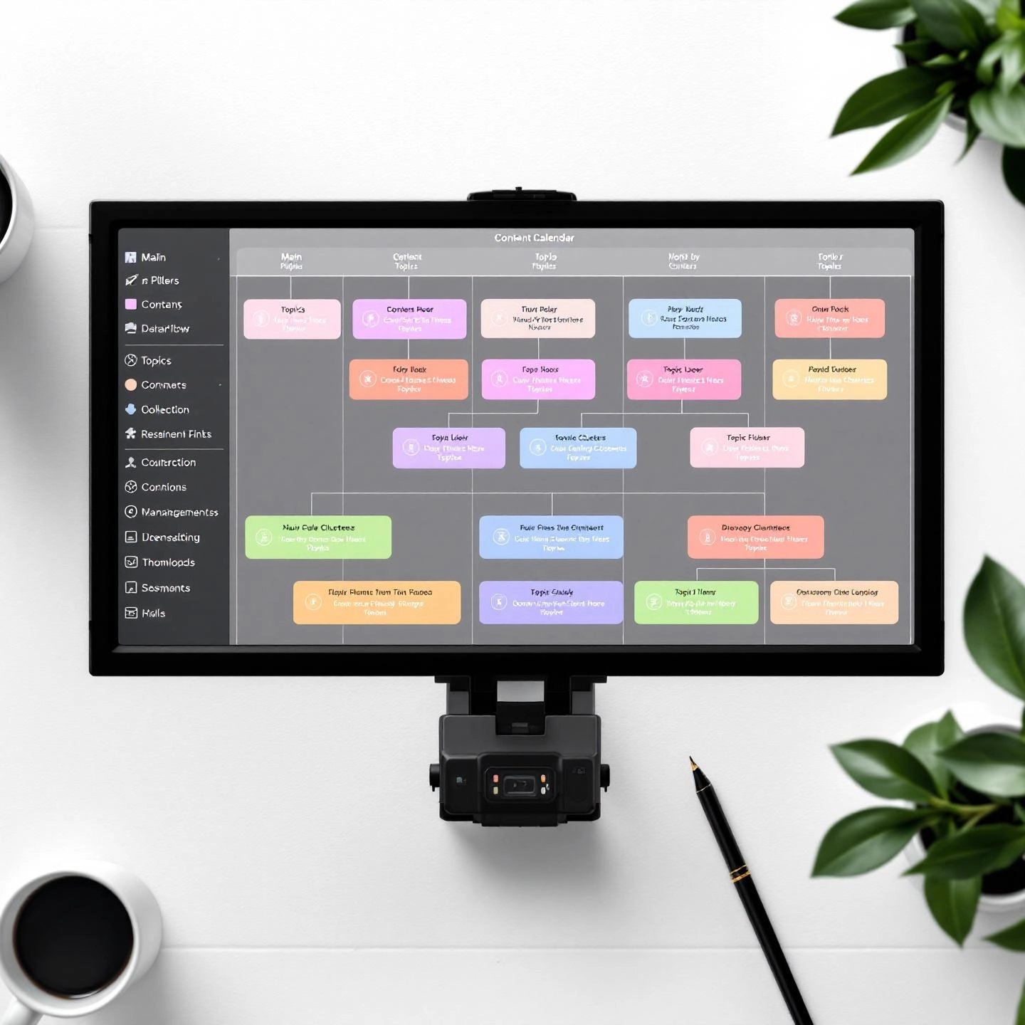 building a content plan using keyword clusters