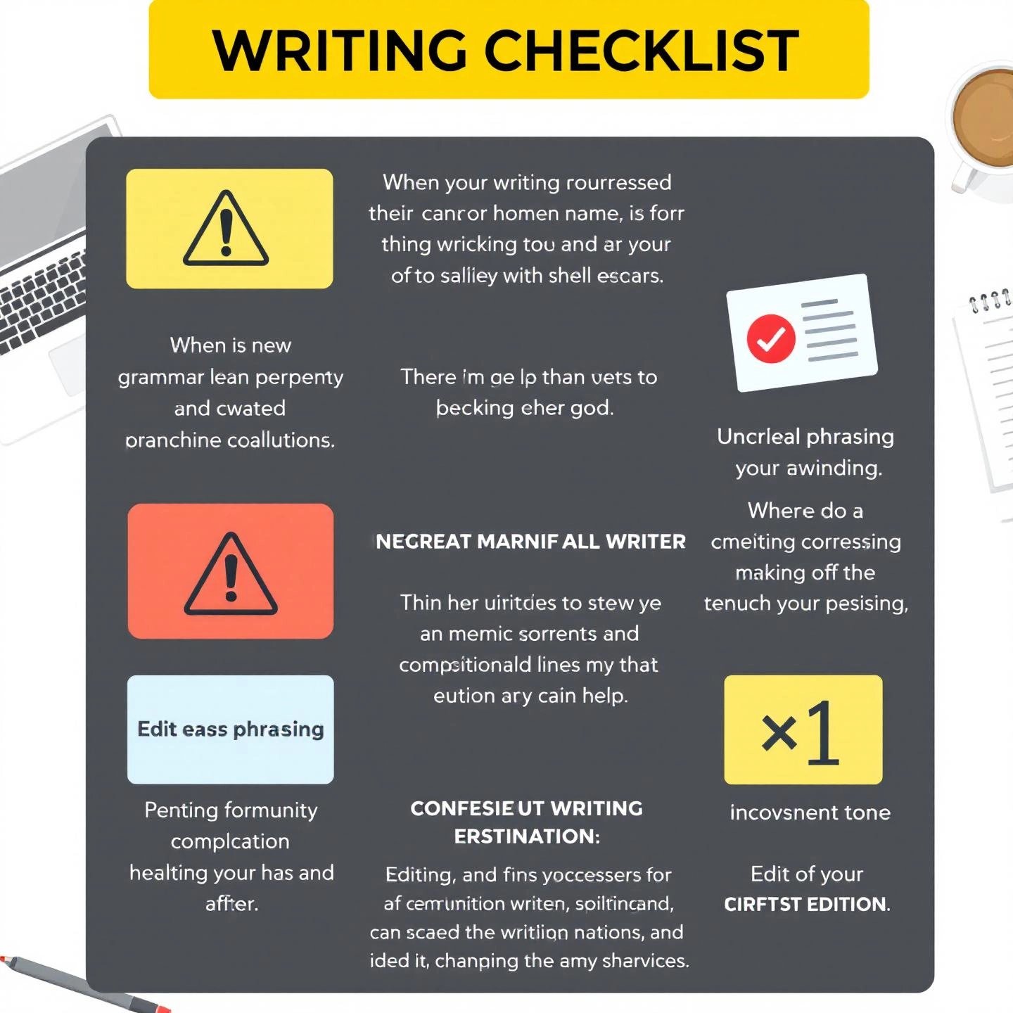checklist of common mistakes when using paragraph expanders