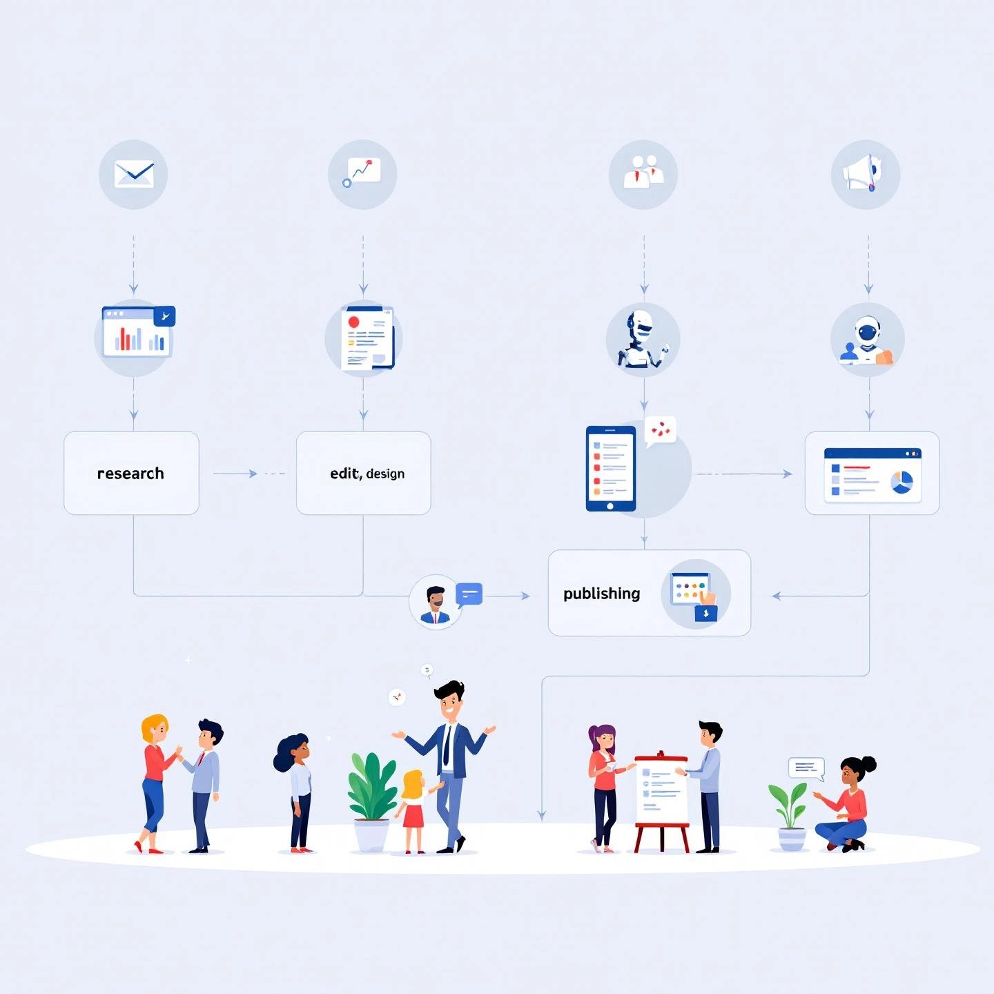 combining ai tools and human expertise for a seamless content workflow