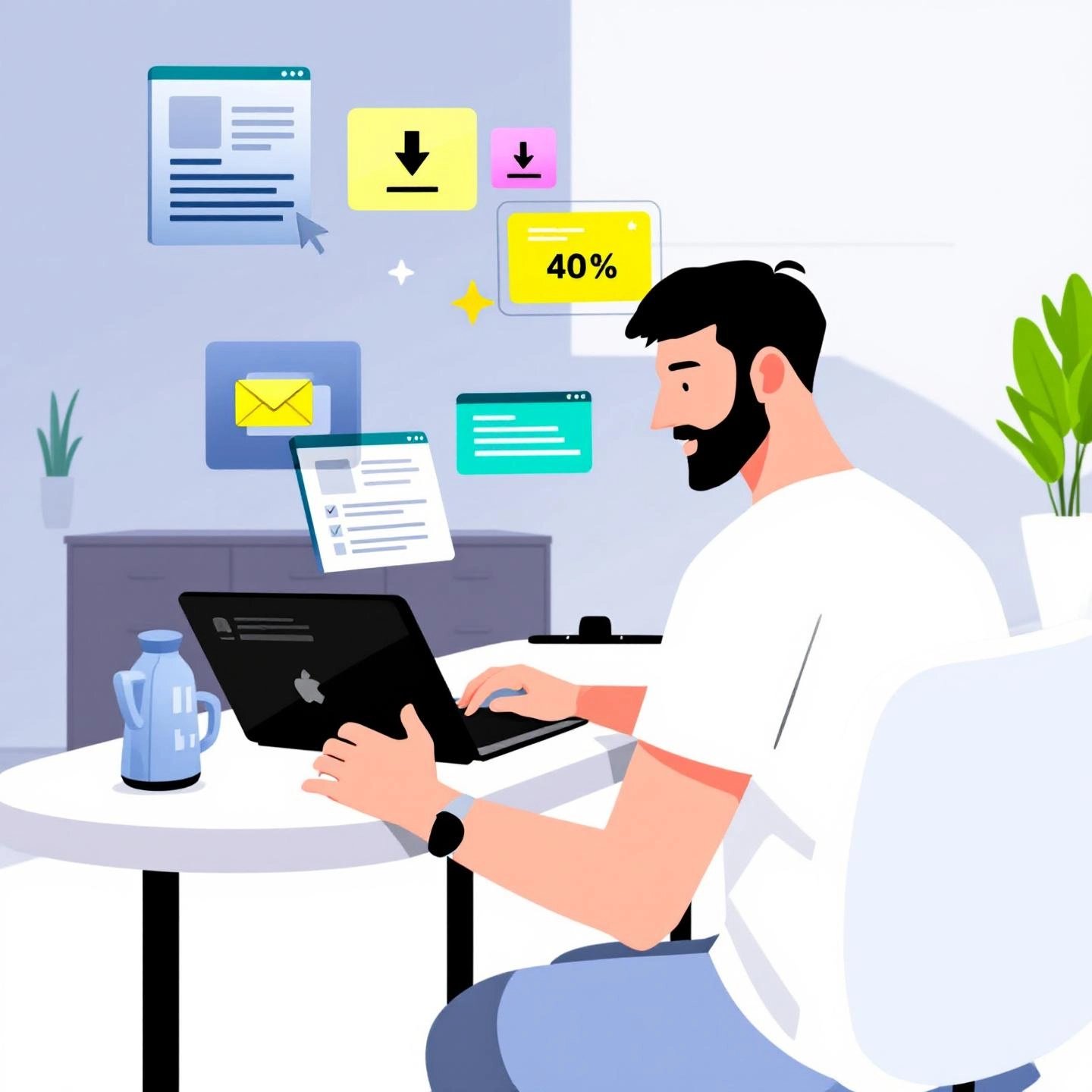 creating and selling digital products from a blog for scalable income
