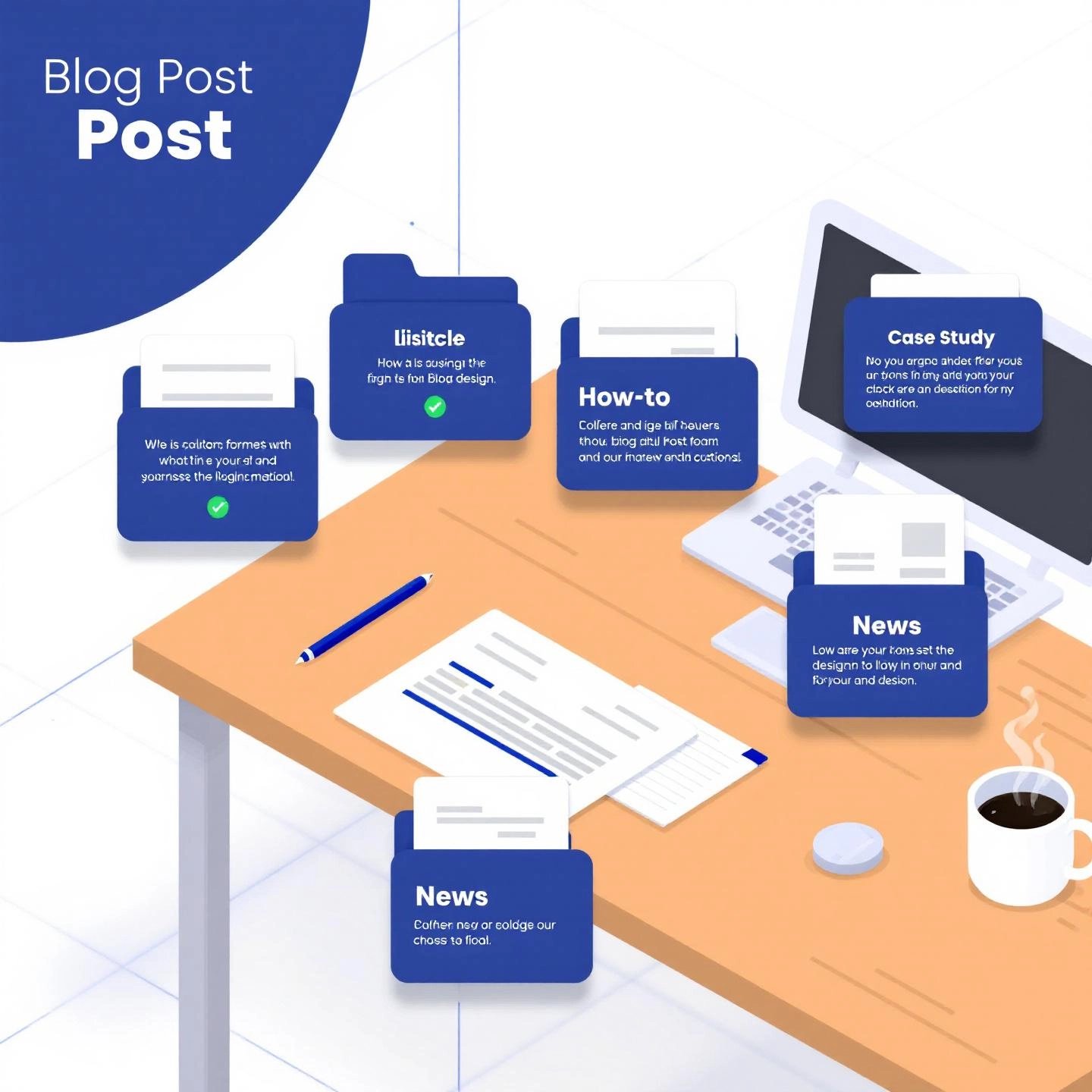 different blog post formats for various content goals
