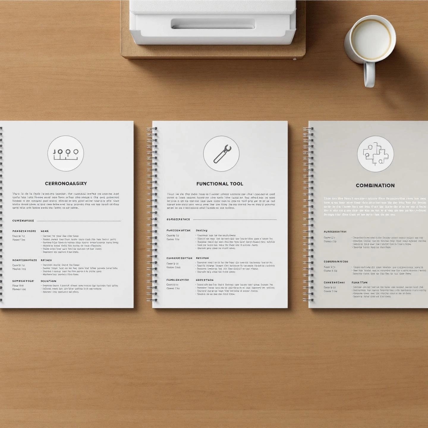 different cv formats and templates for job applications