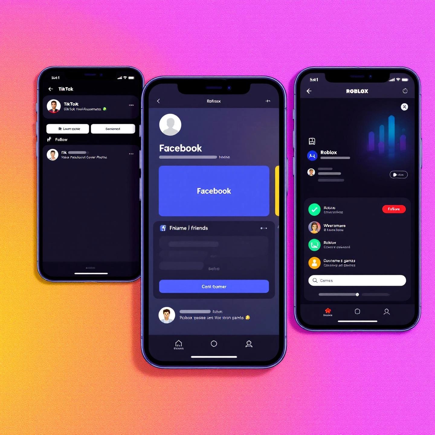 different social platforms require unique bio strategies for tiktok facebook and roblox