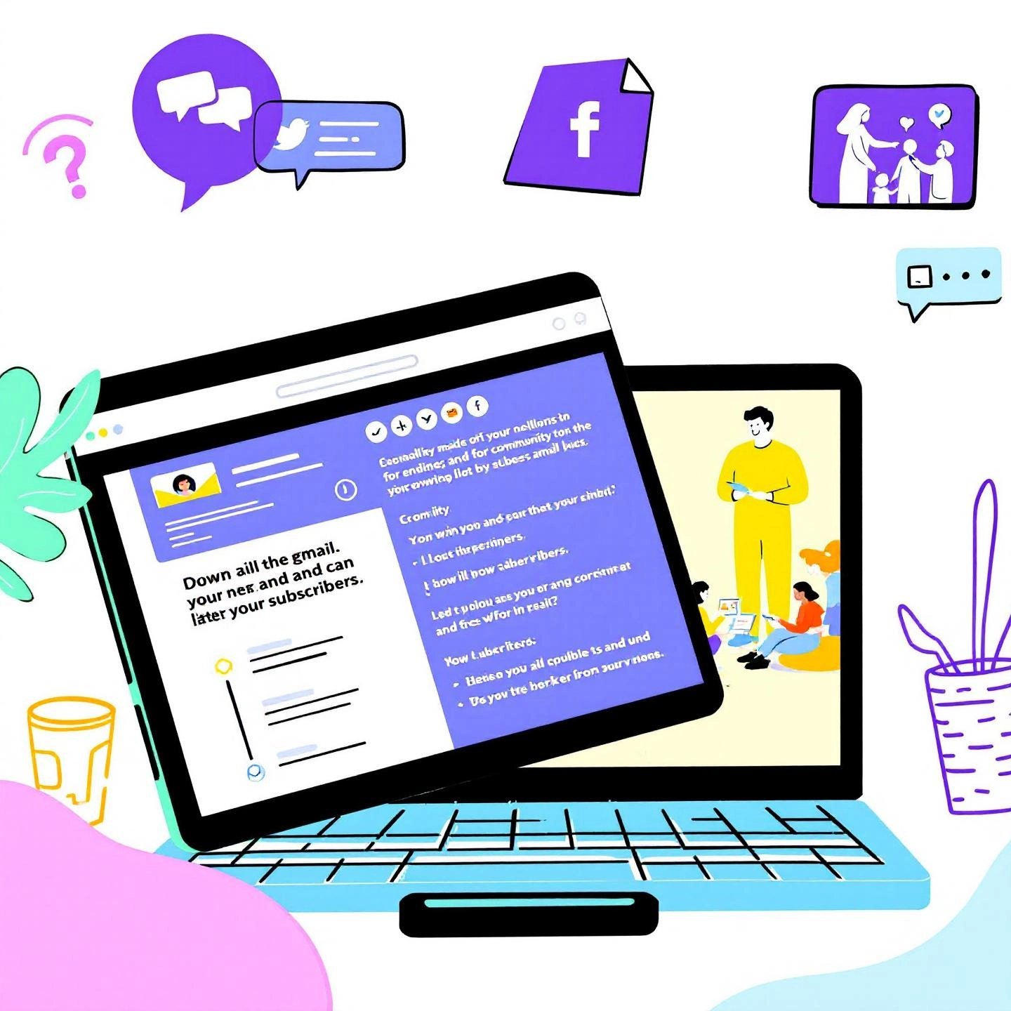 email marketing builds a loyal audience and drives repeat blog visits