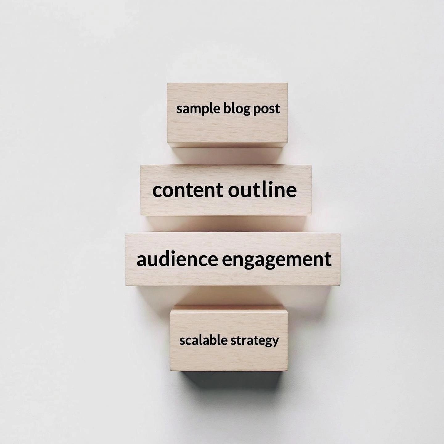 from sample blog post to scalable content strategy