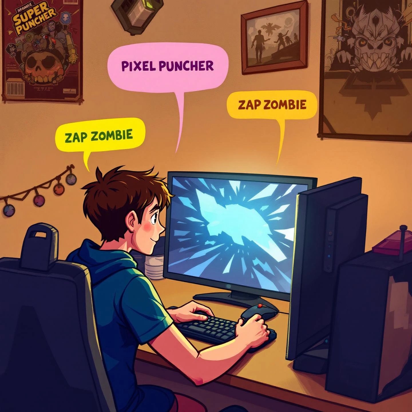 gamer using a random generator for instant gamertag ideas