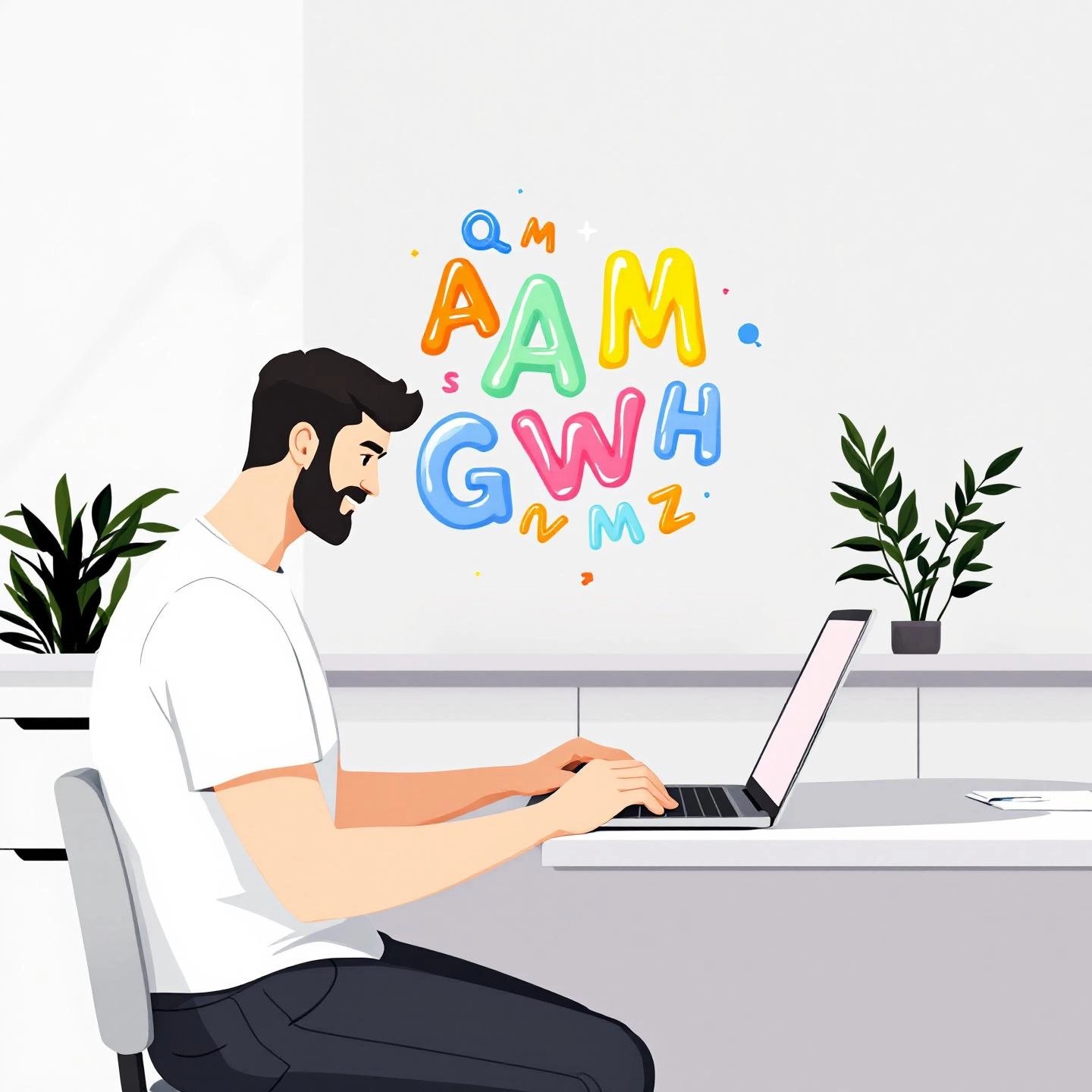generating acronyms from keywords with an online tool