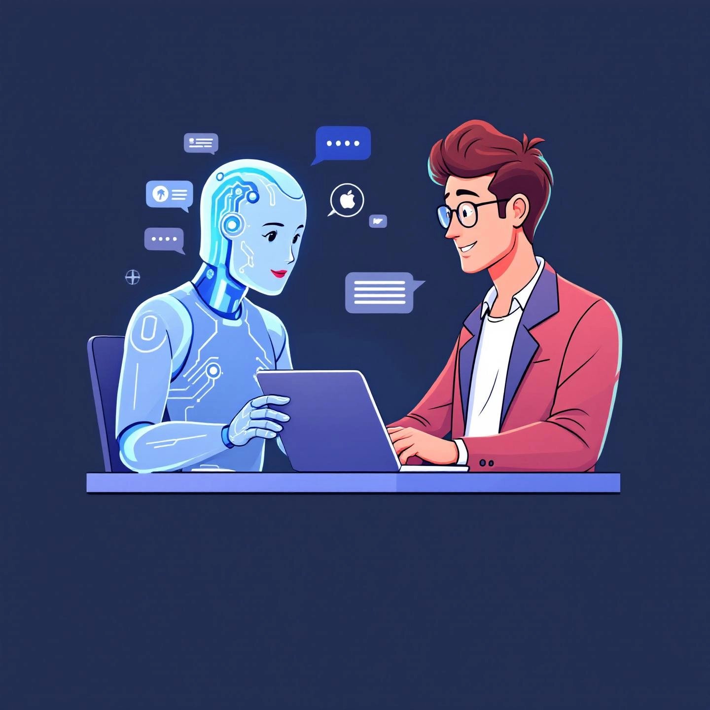 human and ai collaboration for scalable blog content
