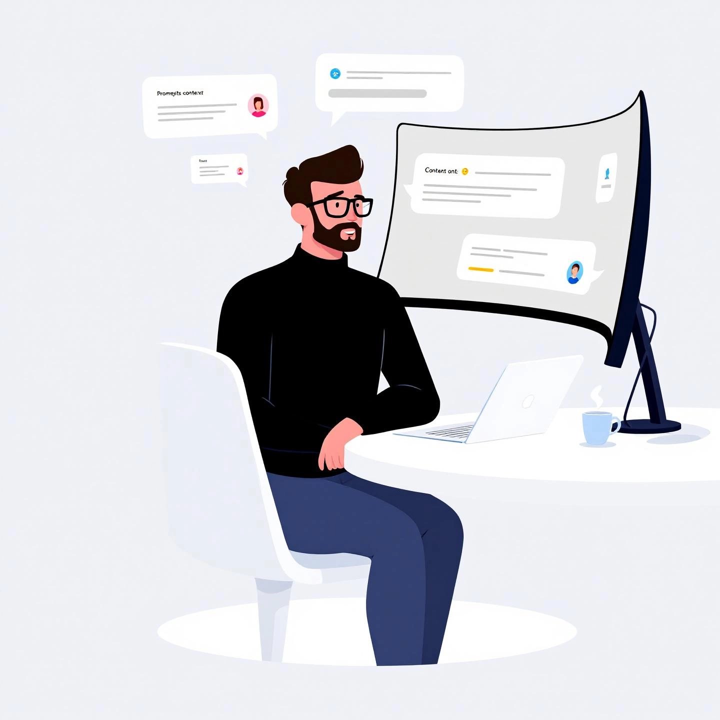 key concepts of ai prompt writing explained visually