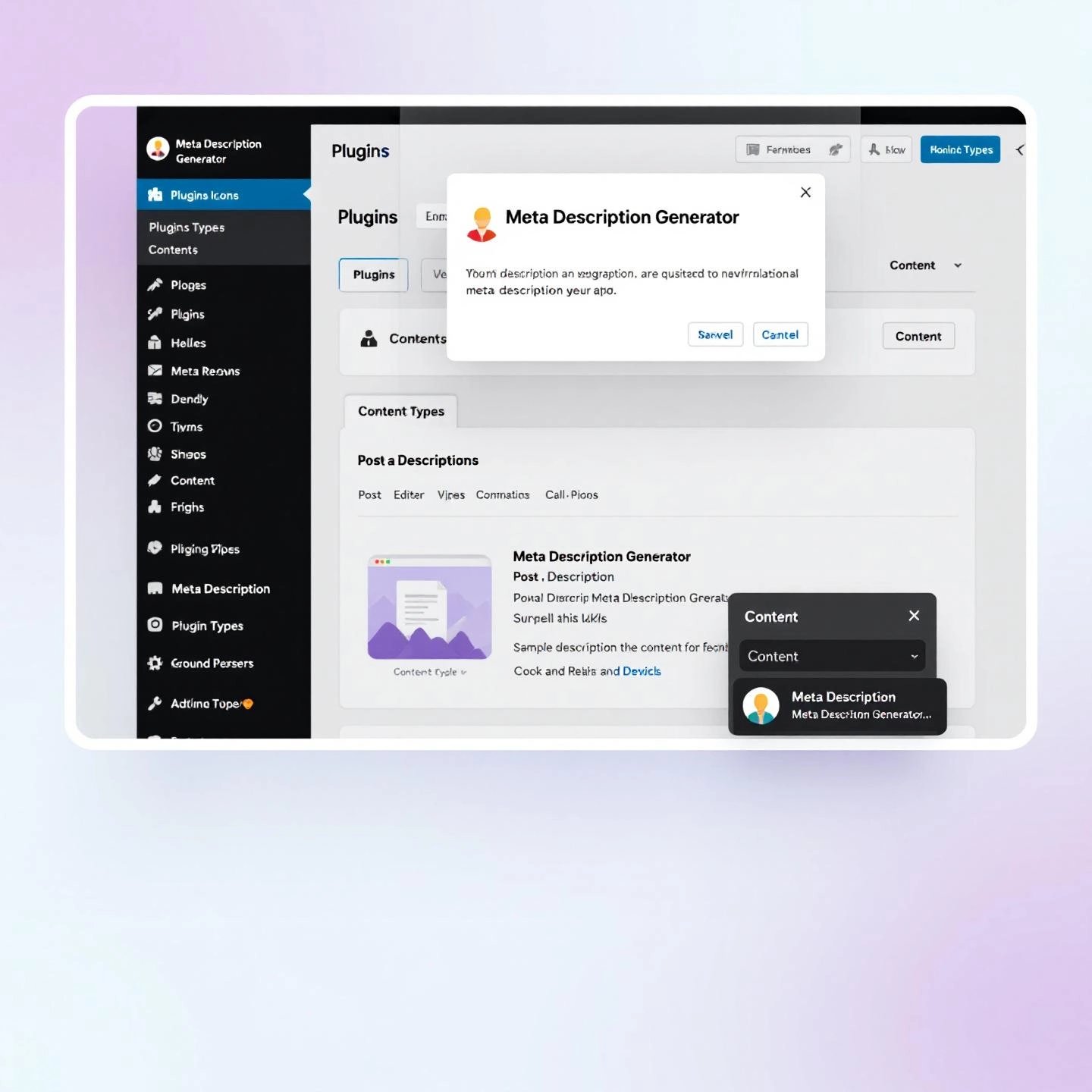 meta description generator integrated within a cms for seamless workflow