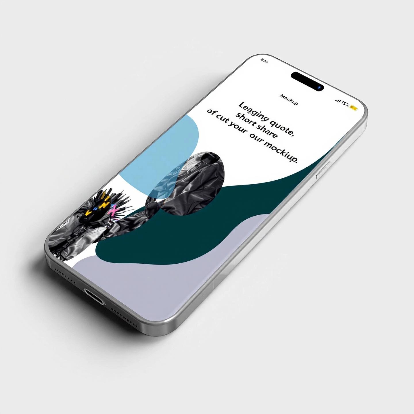minimalist mobile design highlighting viral short form quotes
