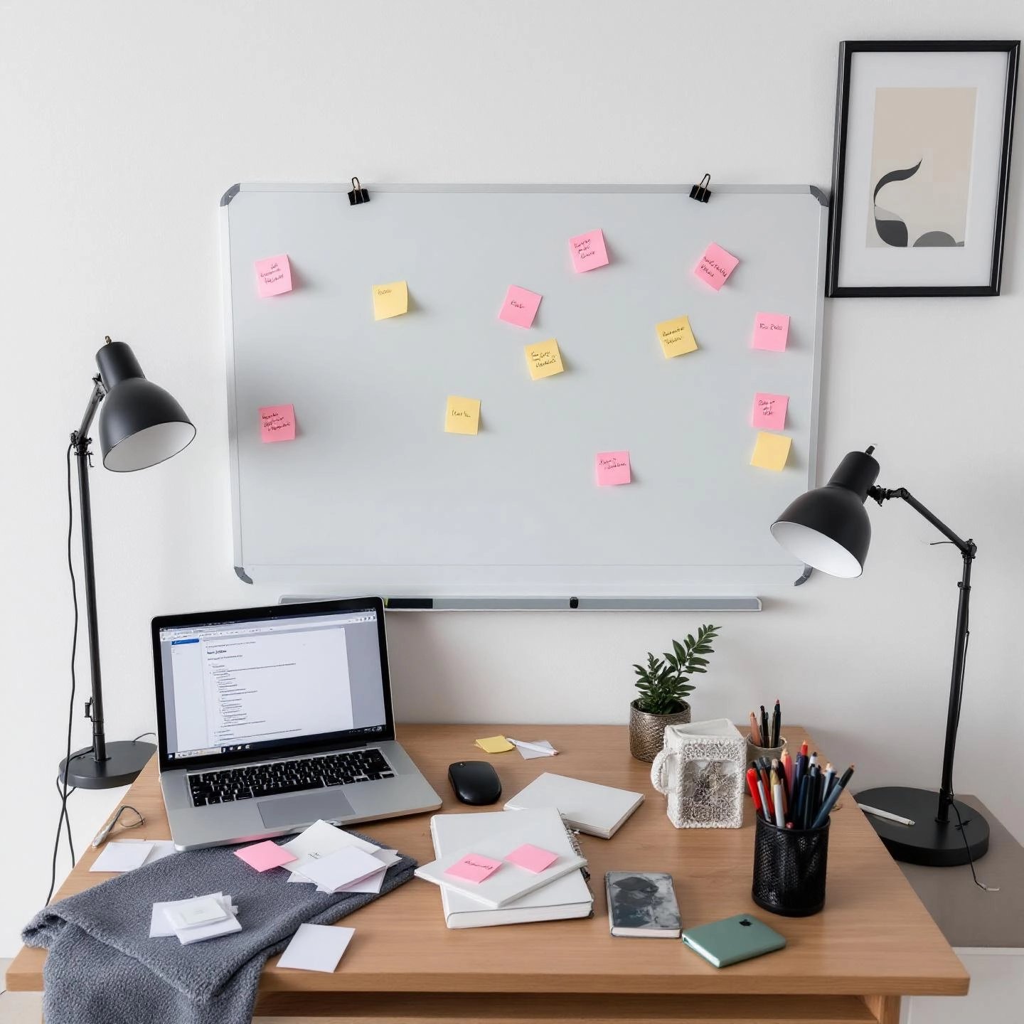 organizing book ideas and notes into a structured outline