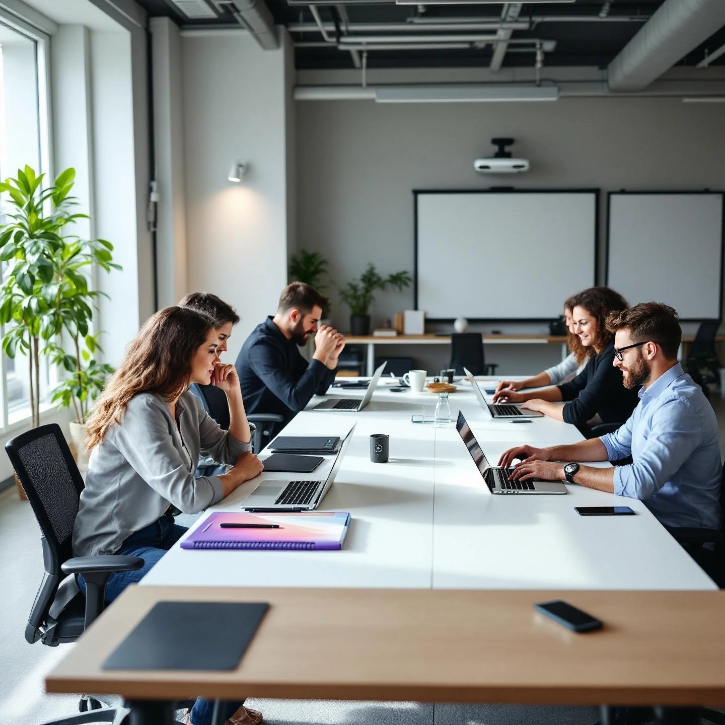 professional team delivering high quality content with ai support