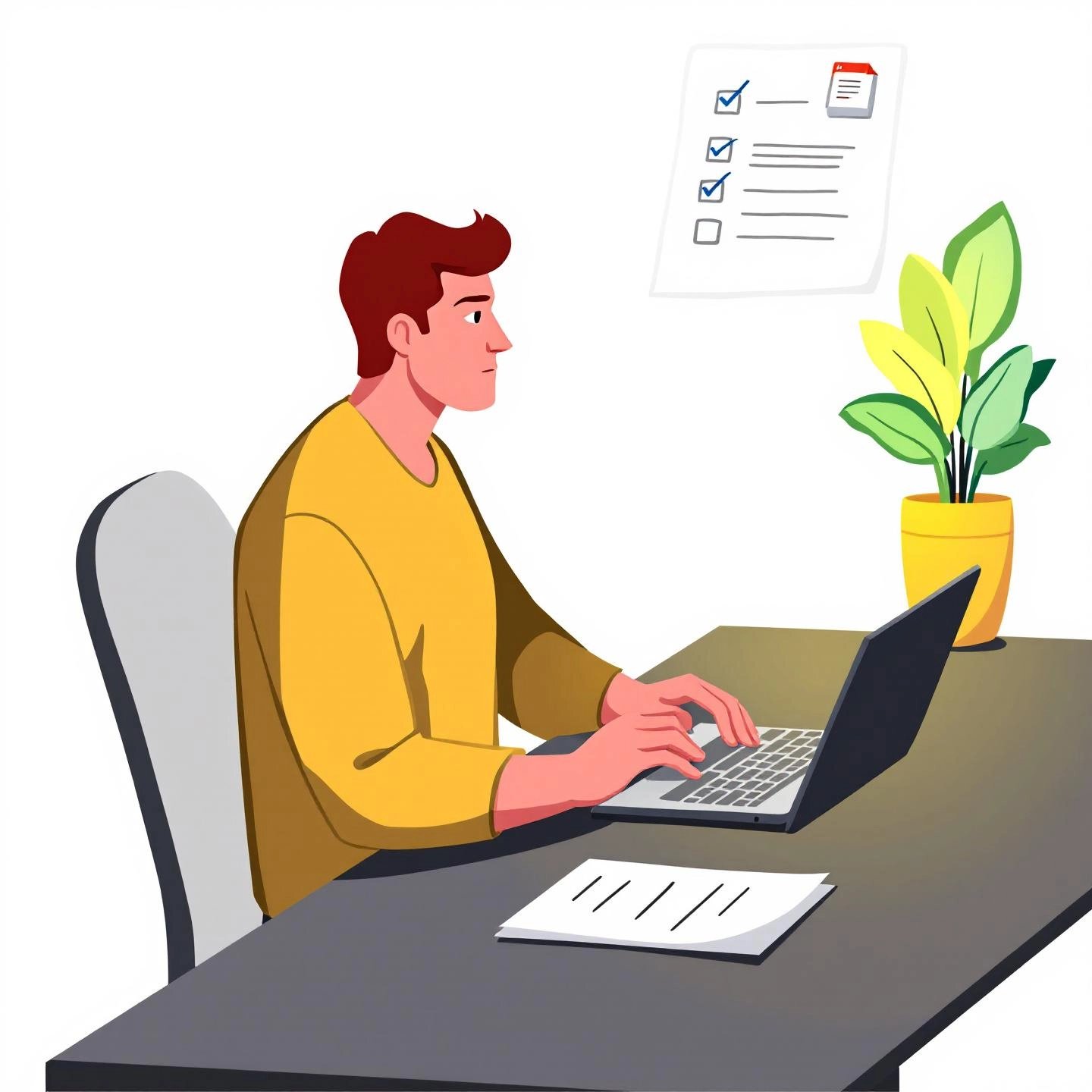 proofreading emails and verifying attachments before sending