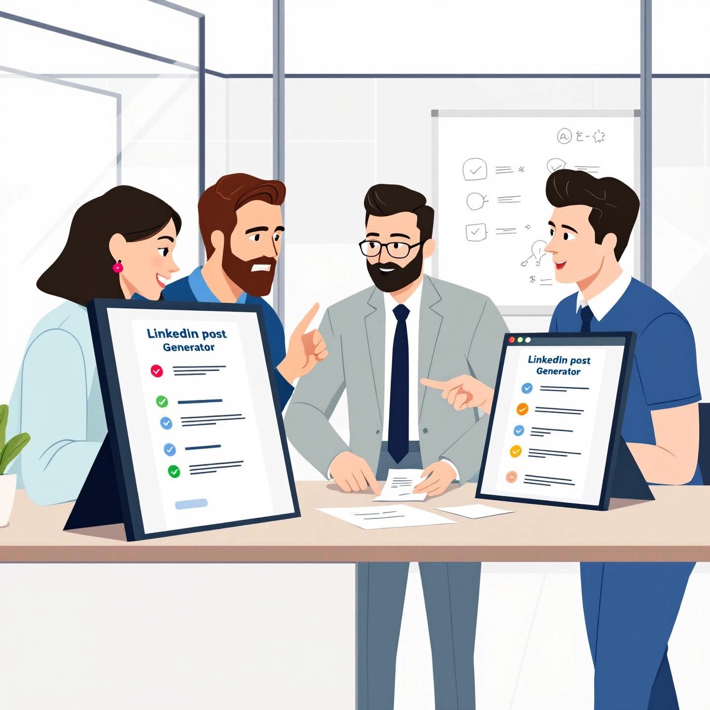 selecting the right linkedin post generator aligns tools with business goals