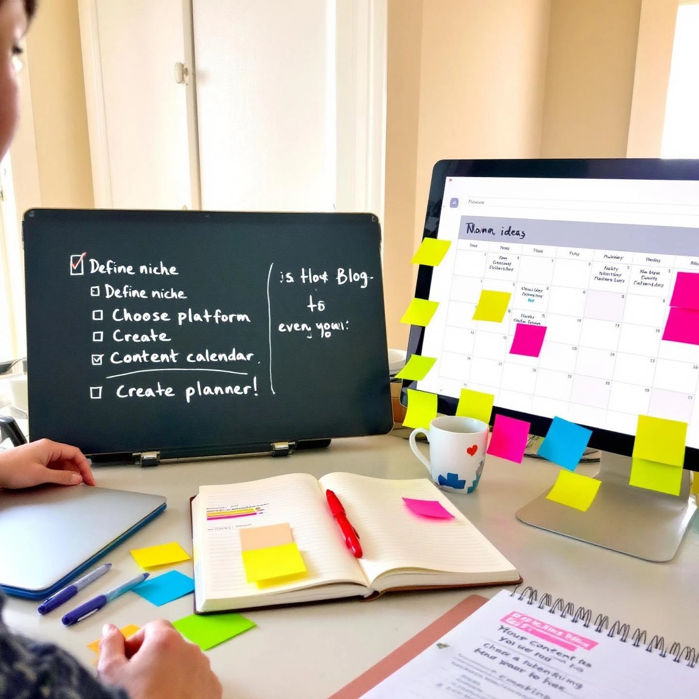 step by step planning for launching a successful personal blog
