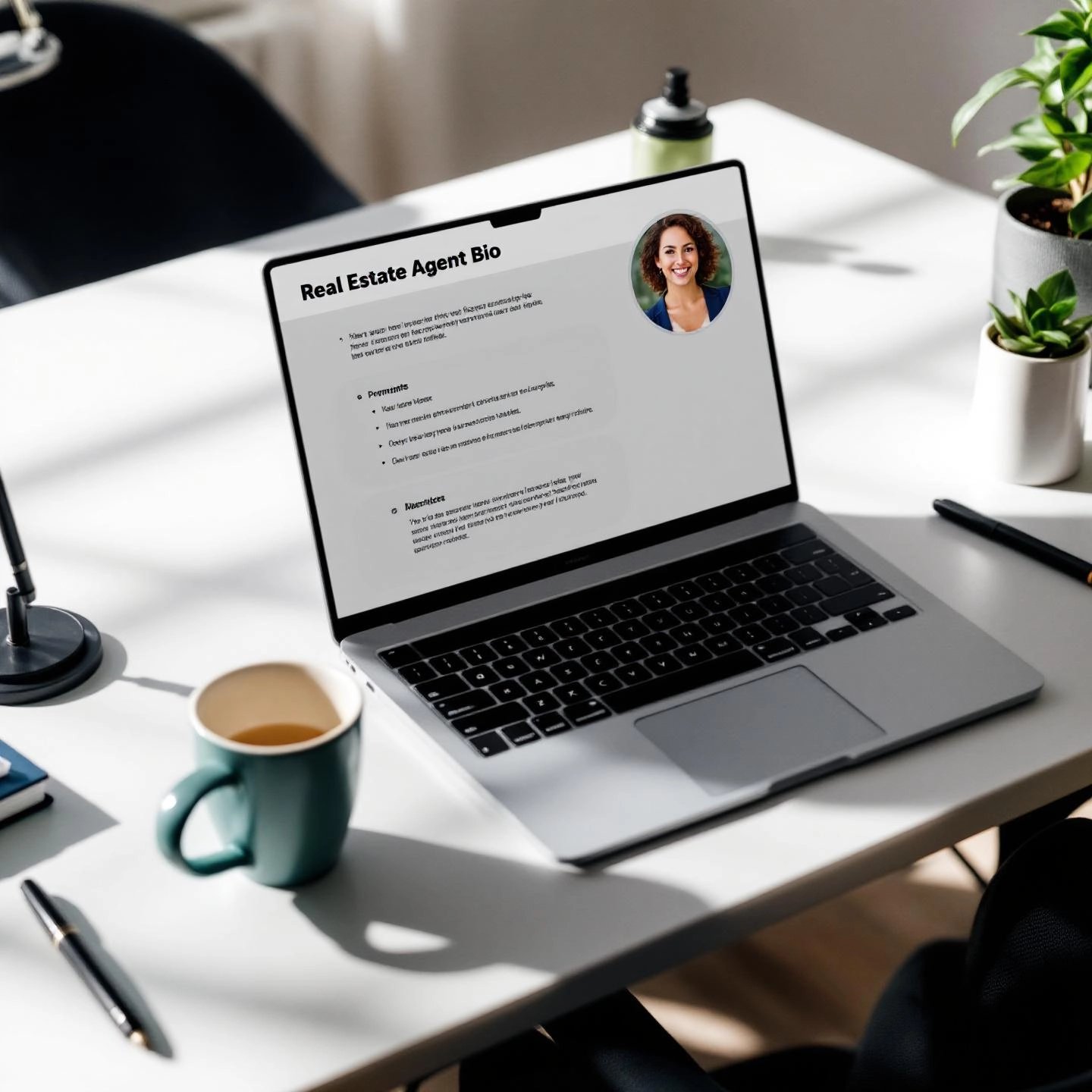 step by step template helps agents craft their perfect bio