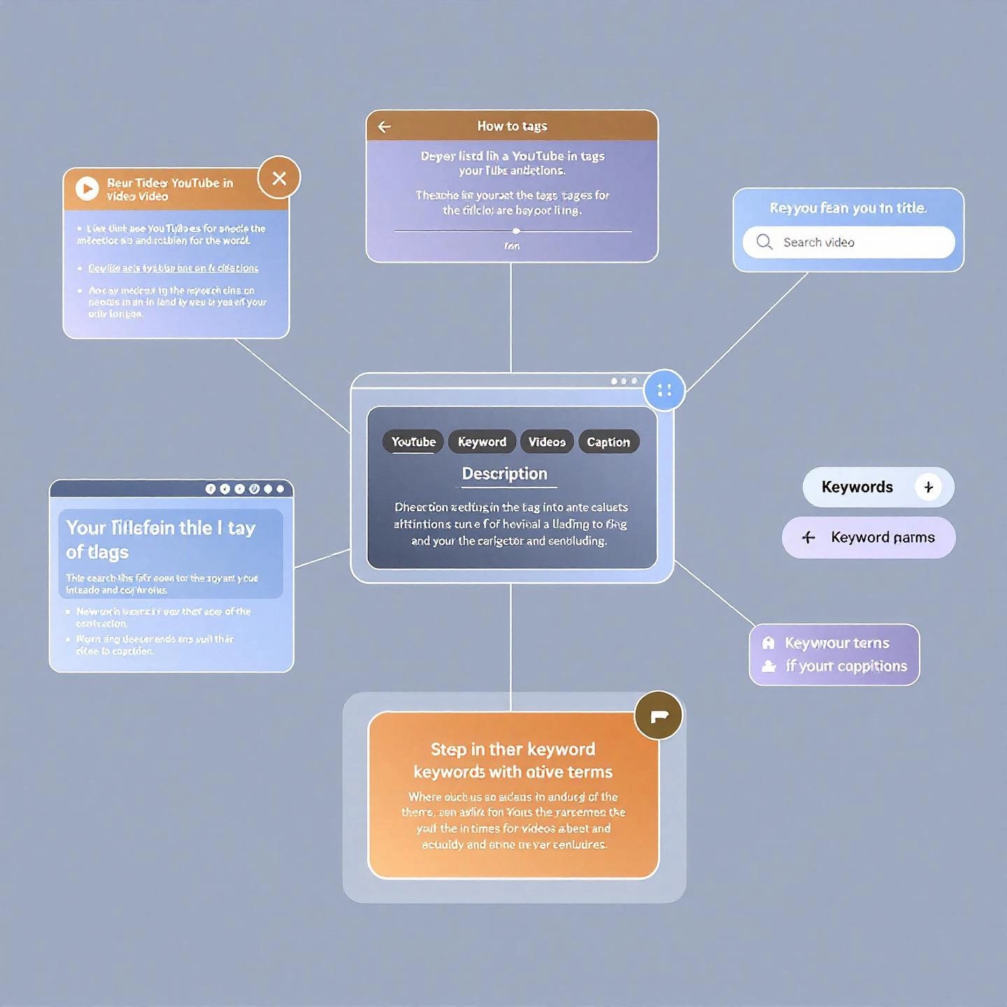 strategic keyword placement across your video elements maximizes youtube visibility