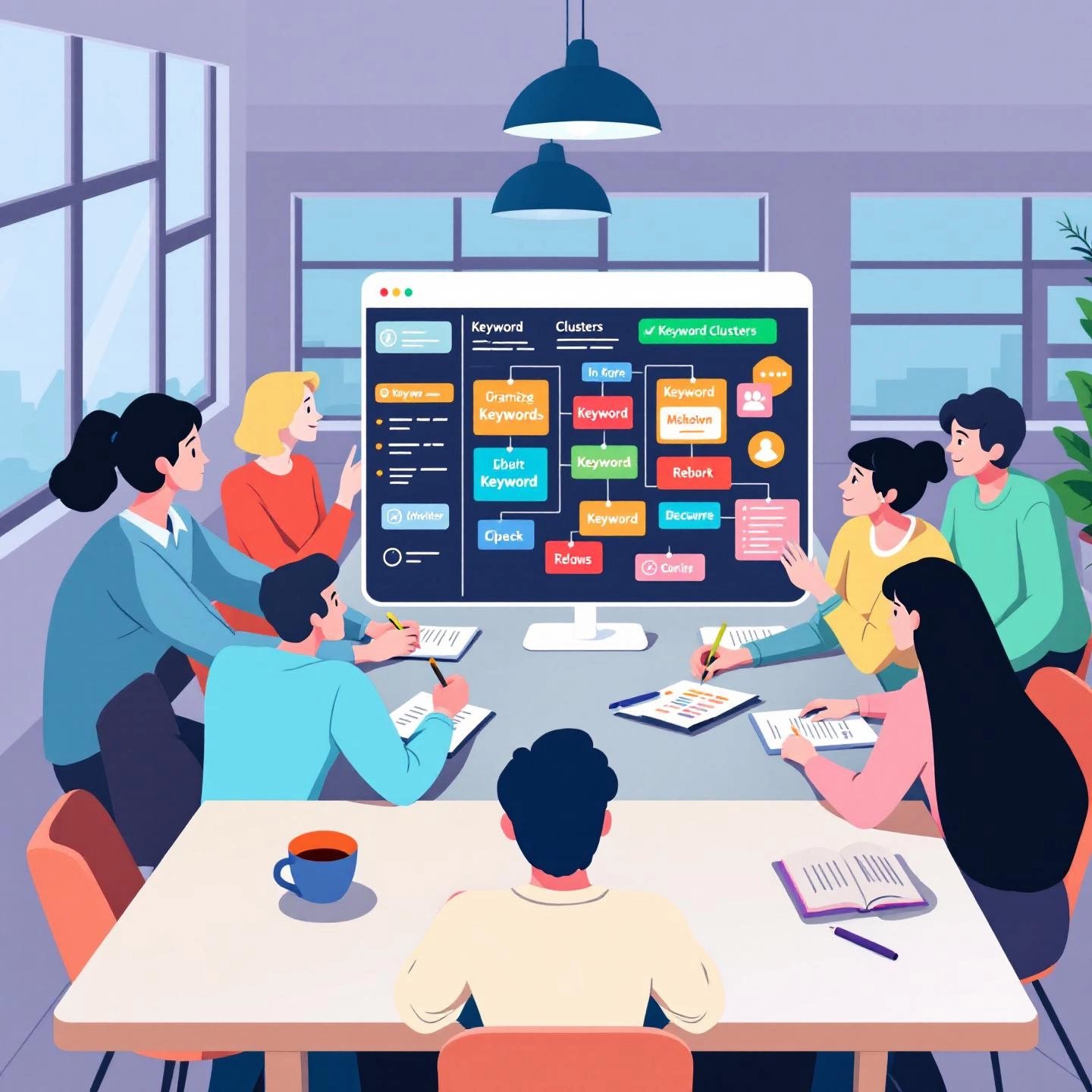 streamlining outsourced content creation with keyword clusters