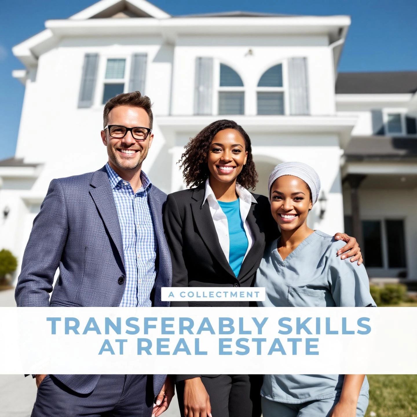 transferable skills from various careers strengthen real estate bios
