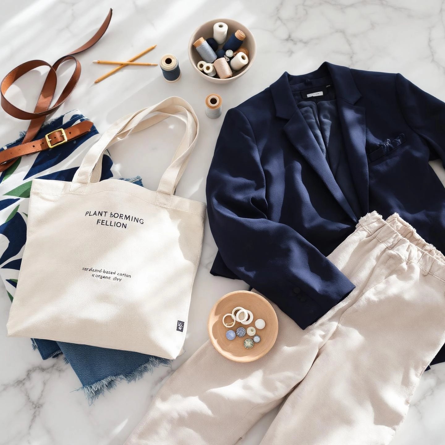 variety of fashion items showcasing different blogging niches