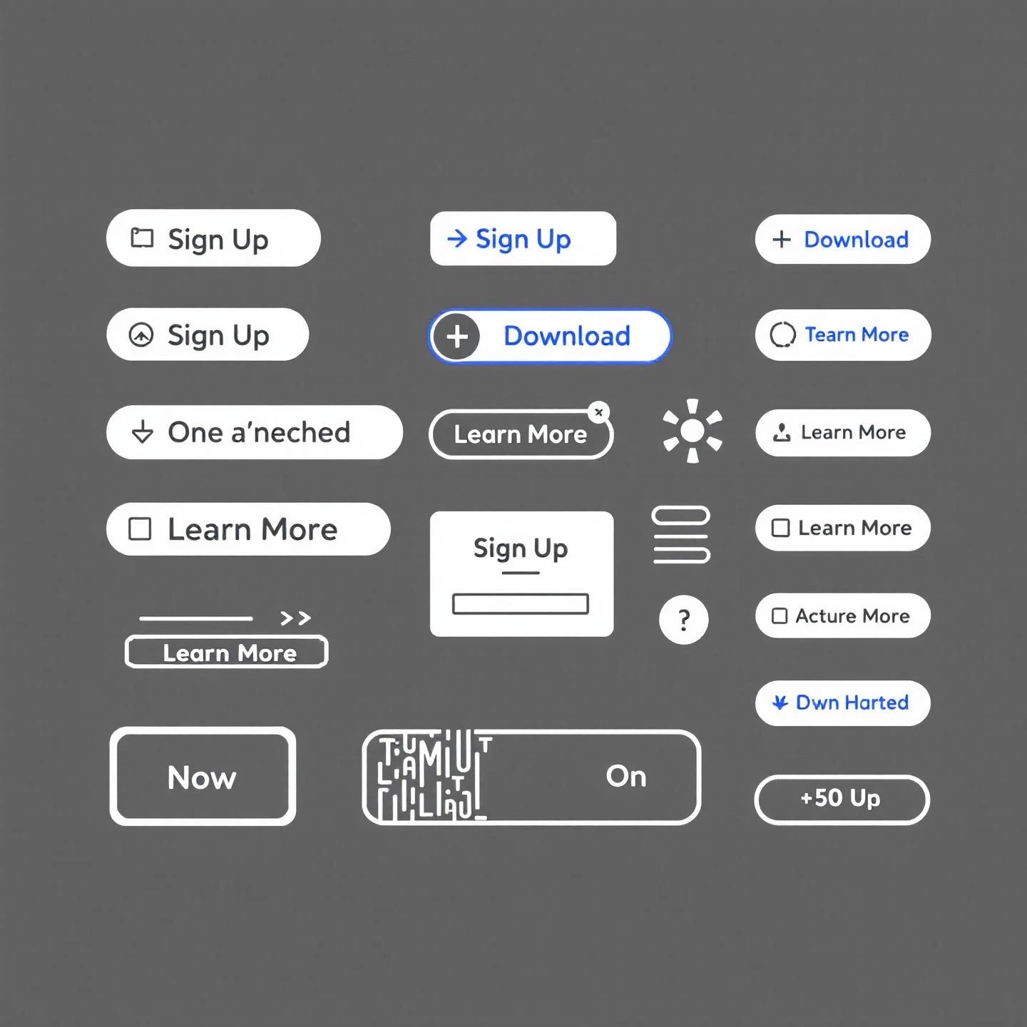various call to action button examples for digital content