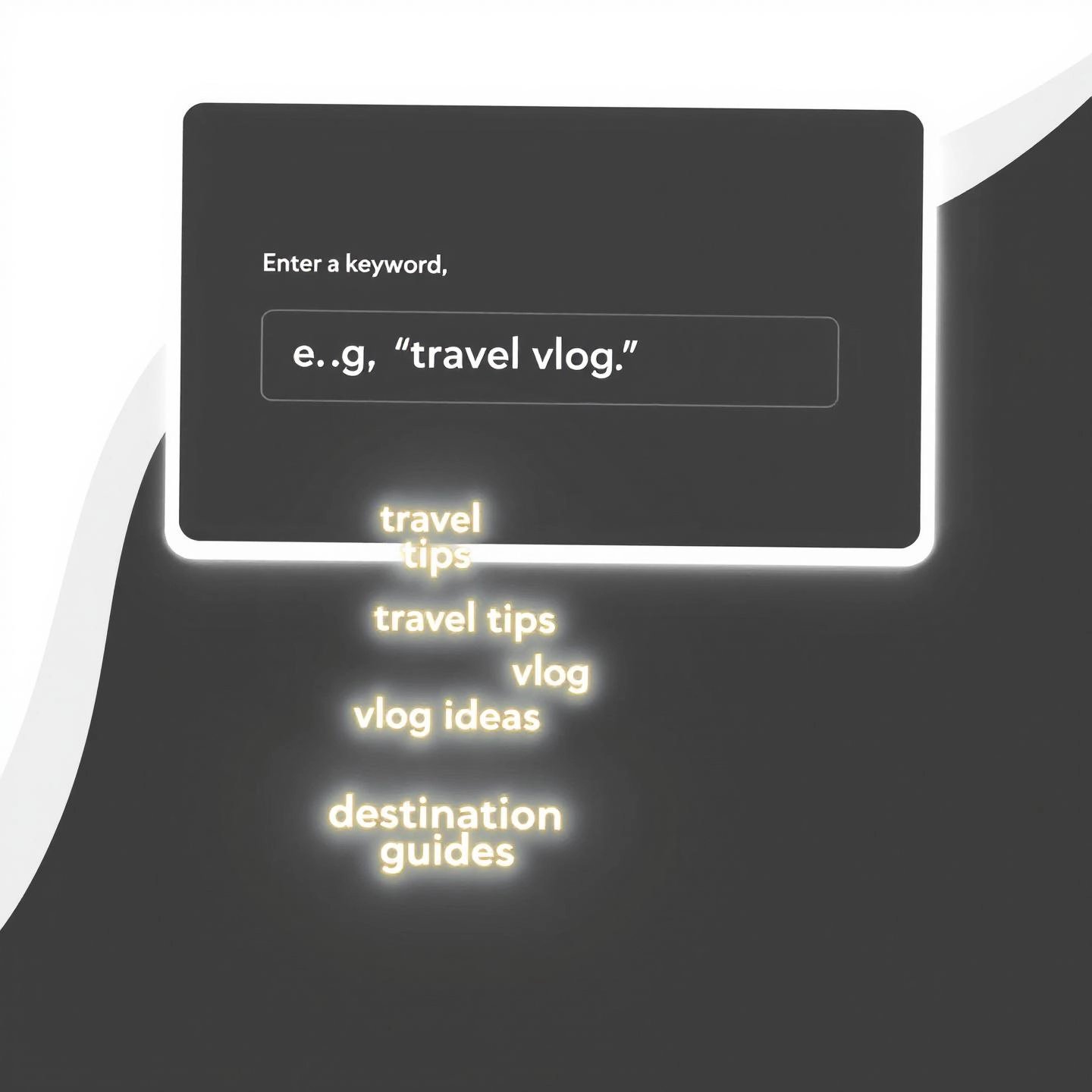 vidiq tag generator interface providing optimized tag suggestions for youtube videos