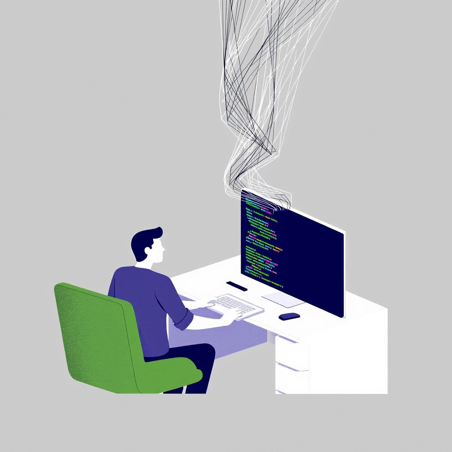 visual representation of a text expander turning shortcuts into full text