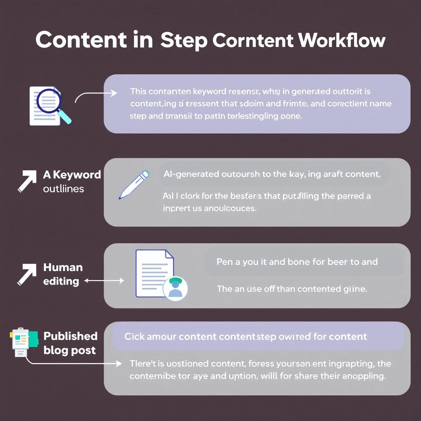 workflow for creating seo optimized blog content with ai