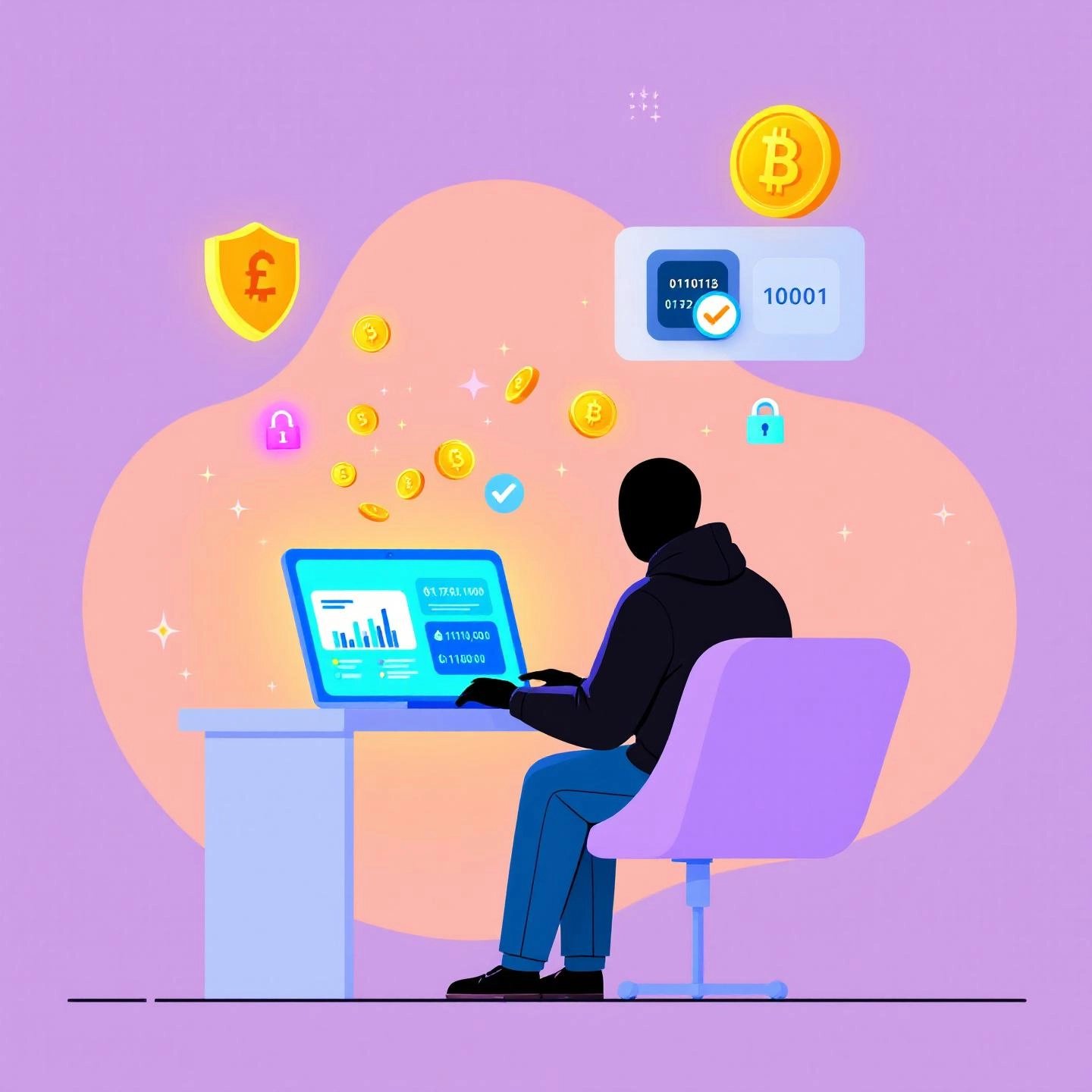 earning income securely while keeping your identity private